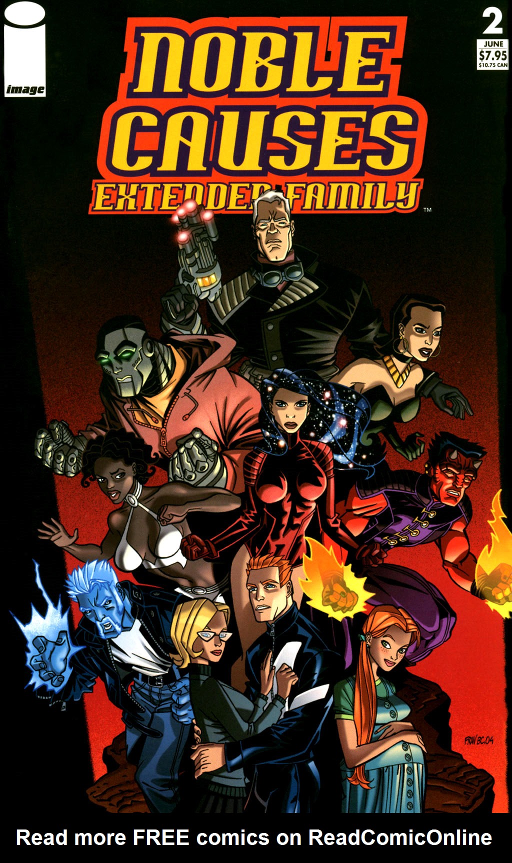Read online Noble Causes: Extended Family comic -  Issue #2 - 1