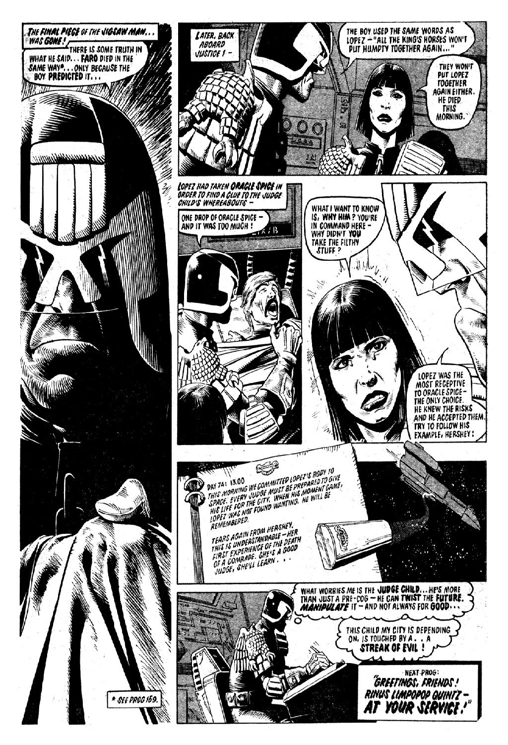 Read online Judge Dredd Epics comic -  Issue # TPB The Judge Child Quest - 94