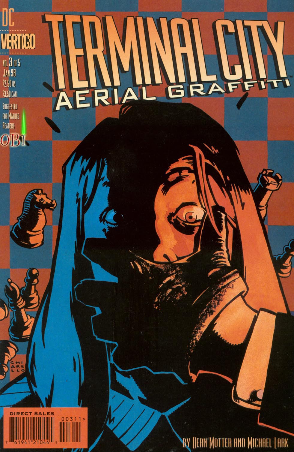 Read online Terminal City: Aerial Graffiti comic -  Issue #3 - 1
