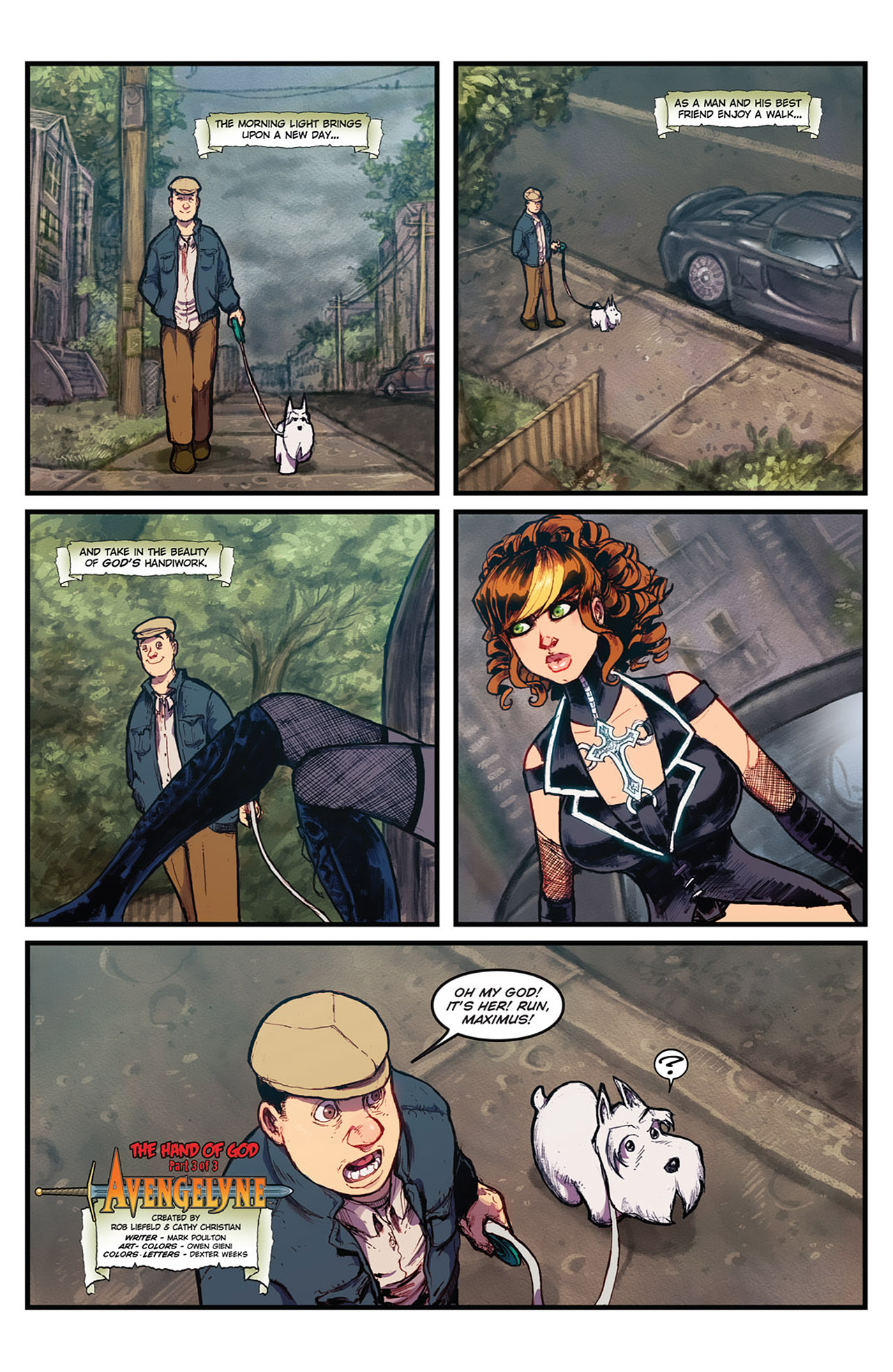 Read online Avengelyne (2011) comic -  Issue #6 - 3