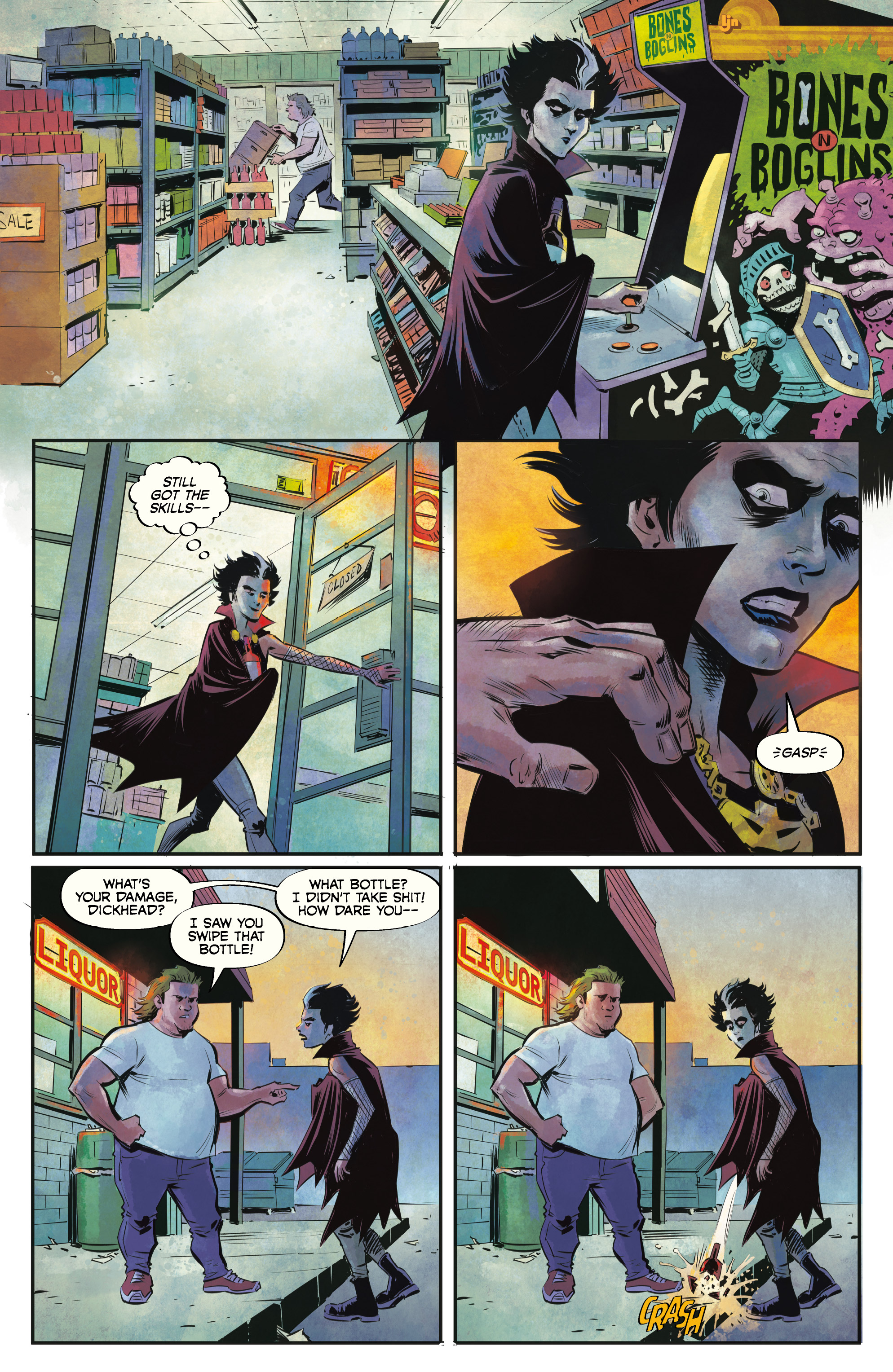 Read online Count Crowley: Reluctant Midnight Monster Hunter comic -  Issue #3 - 6