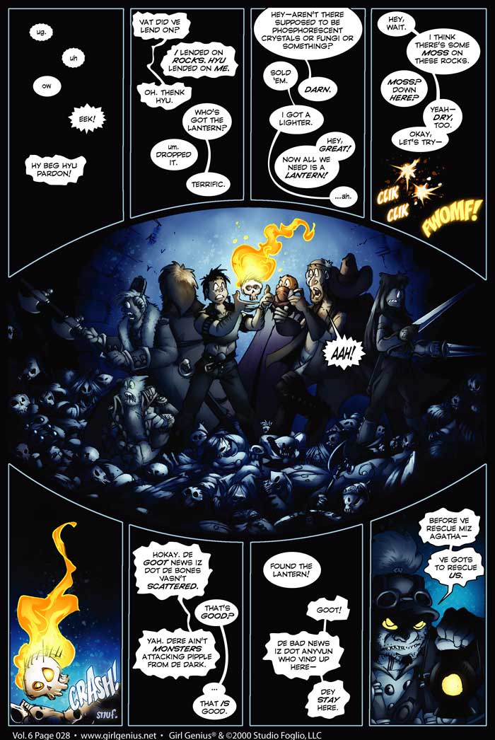 Read online Girl Genius (2002) comic -  Issue #6 - 29