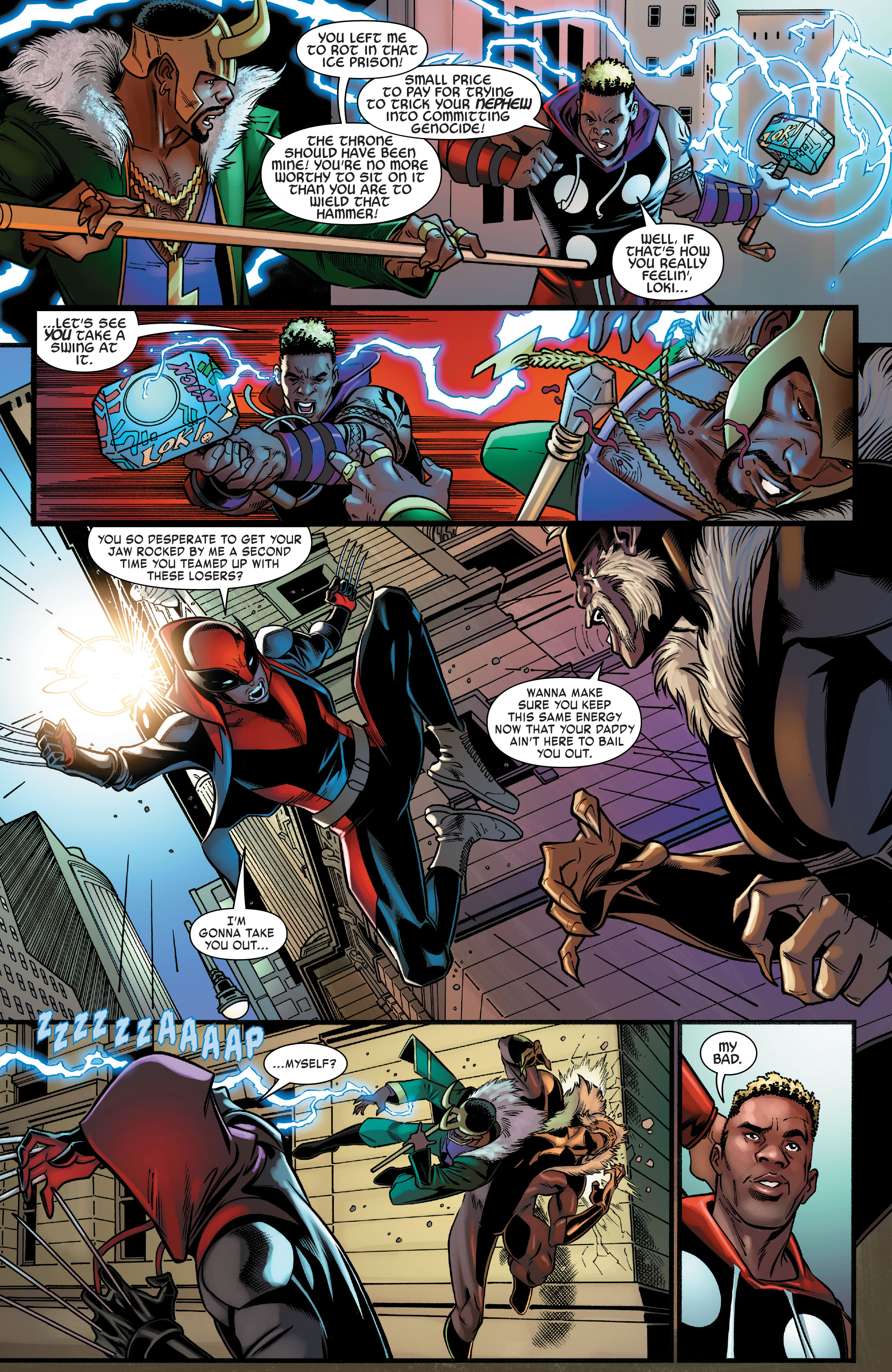 Read online What If...? Miles Morales comic -  Issue #5 - 9