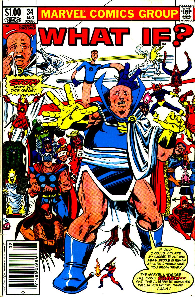 Read online What If? (1977) comic -  Issue #34 - The Watcher were a stand up comedian - 1