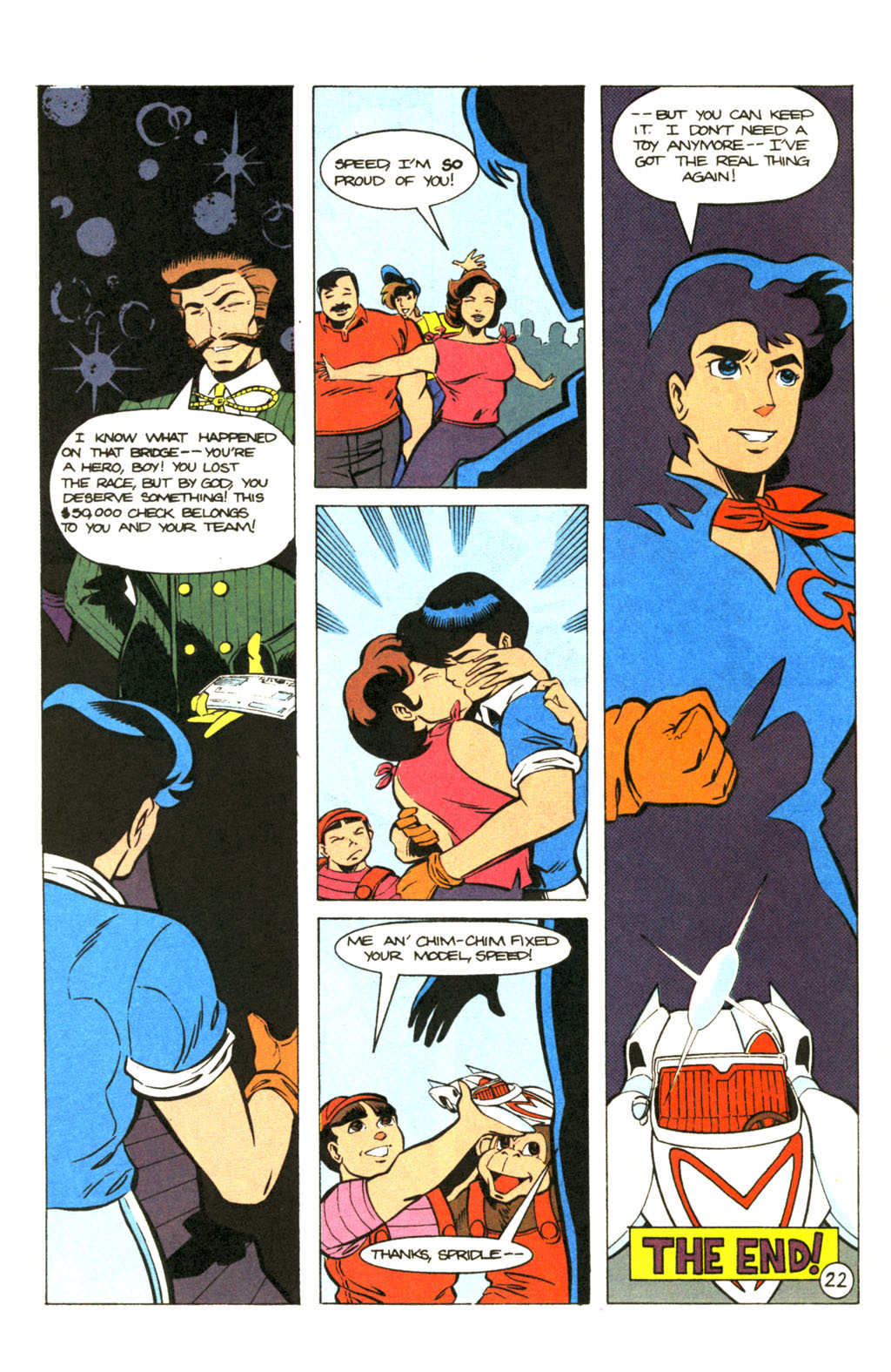 Read online Speed Racer (1987) comic -  Issue #38 - 27