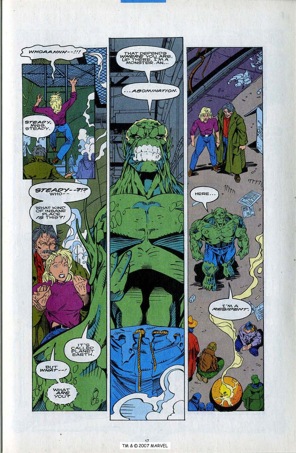Read online The Incredible Hulk Annual comic -  Issue #20 - 19