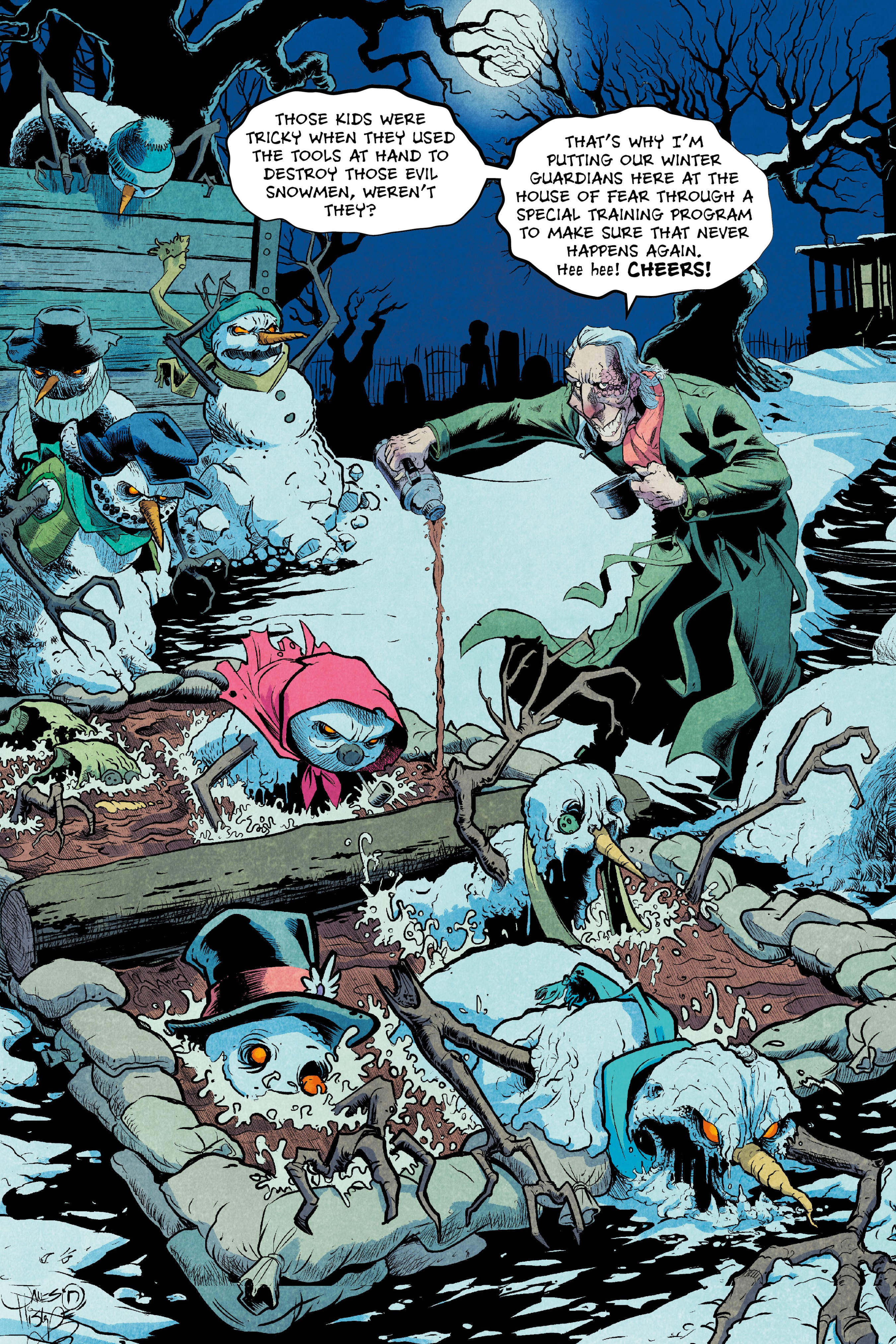 Read online House of Fear: Attack of the Killer Snowmen and Other Spooky Stories comic -  Issue # TPB - 32