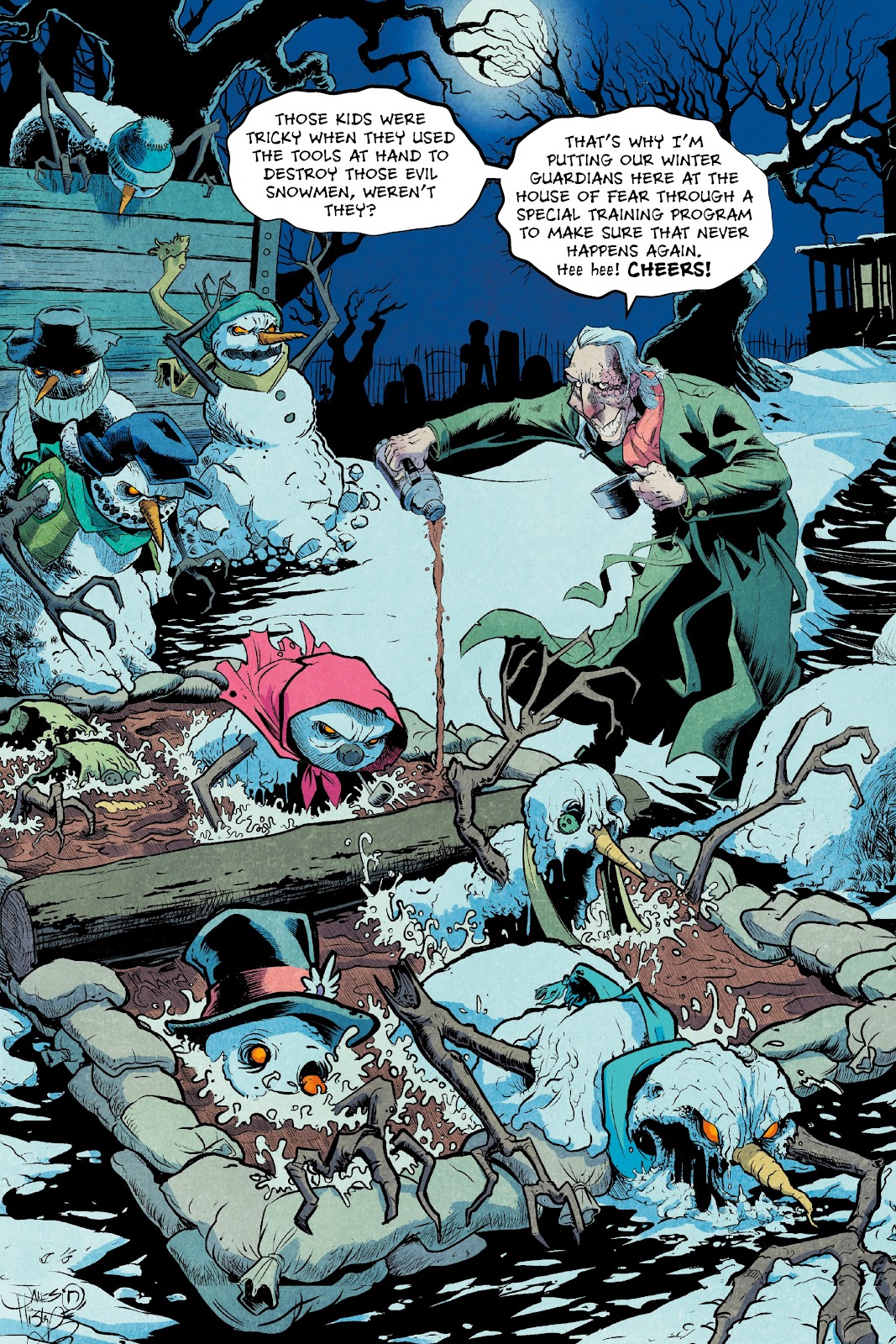 House of Fear: Attack of the Killer Snowmen and Other Spooky Stories issue TPB - Page 32