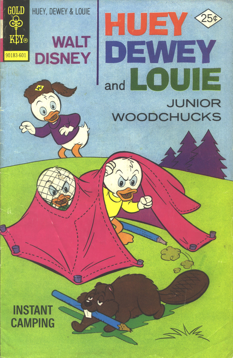 Read online Huey, Dewey, and Louie Junior Woodchucks comic -  Issue #36 - 1