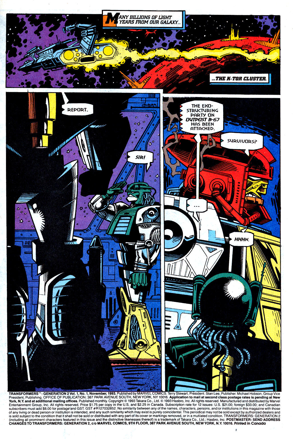 Read online Transformers: Generation 2 comic -  Issue #1 - 3