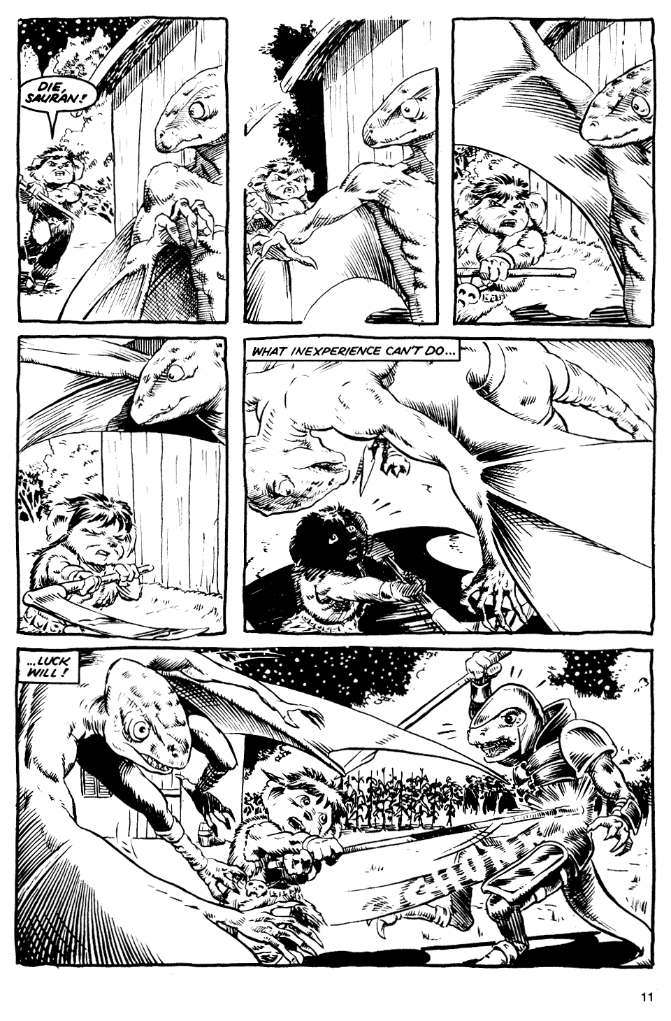 Read online Crow of the Bear Clan comic -  Issue #1 - 13