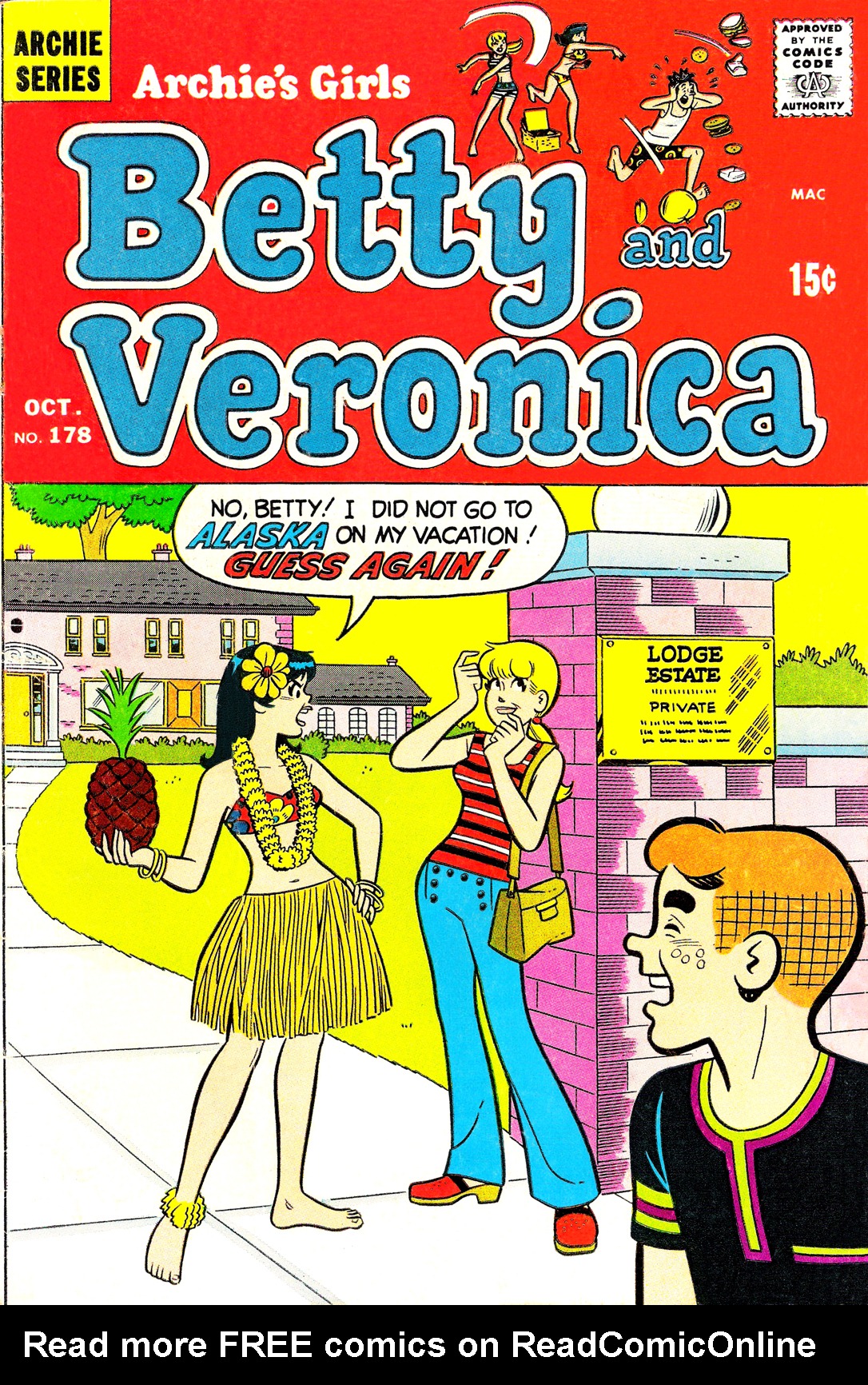 Read online Archie's Girls Betty and Veronica comic -  Issue #178 - 1