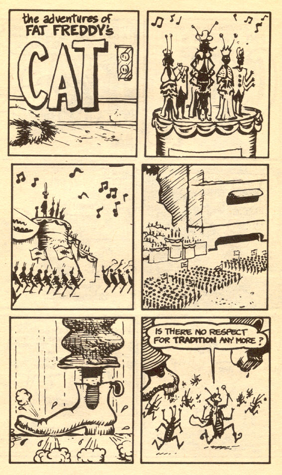Read online Adventures of Fat Freddy's Cat comic -  Issue #3 - 20