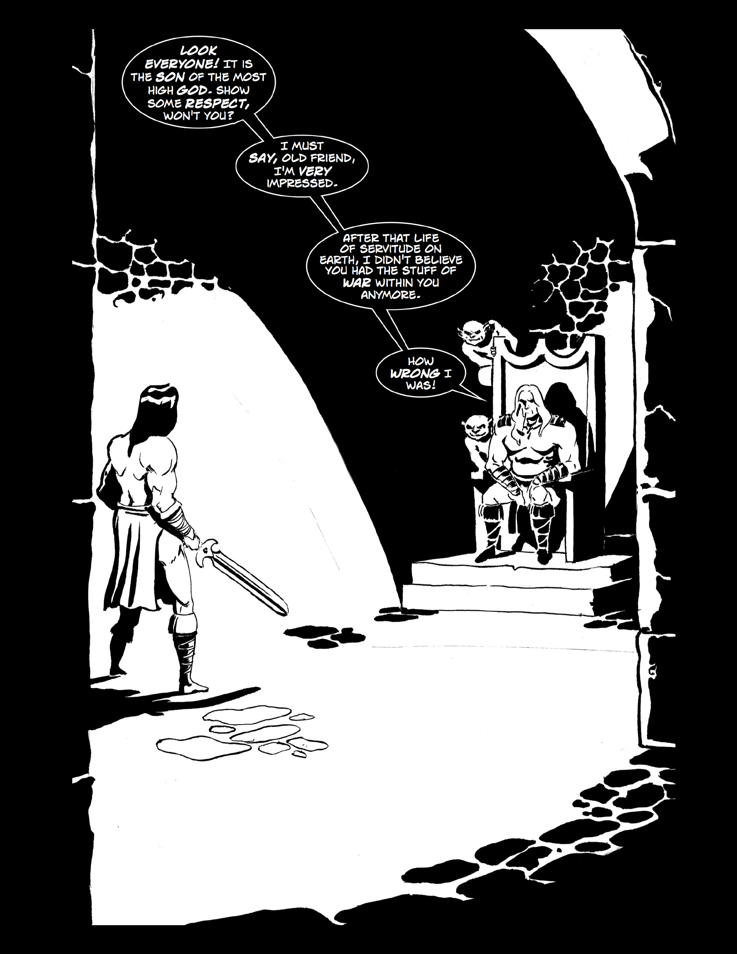 Read online Jesus Christ Demon Slayer comic -  Issue #3 - 9