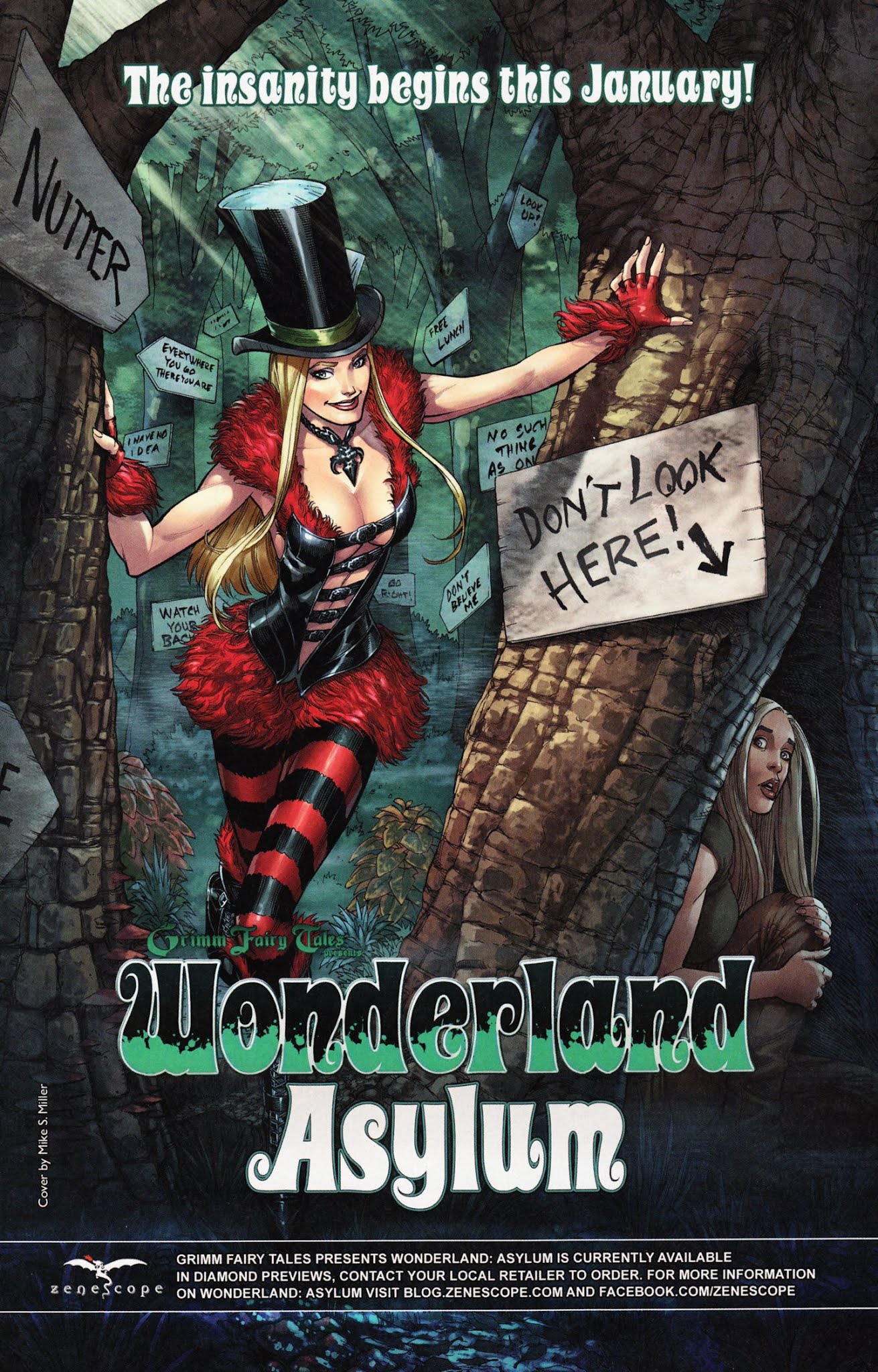 Read online Grimm Fairy Tales presents Wonderland: Through the Looking Glass comic -  Issue #5 - 28