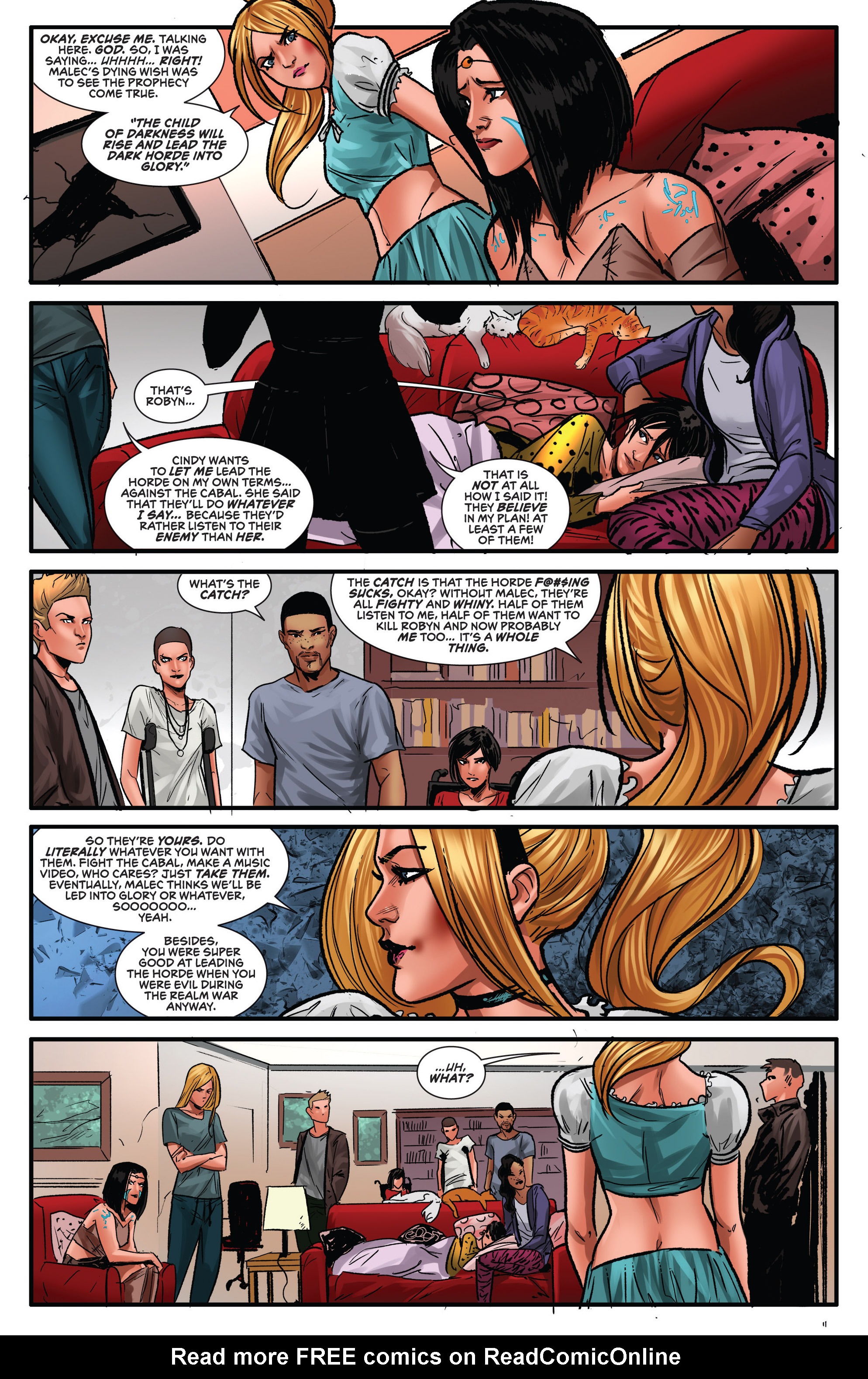 Read online Grimm Fairy Tales presents Robyn Hood (2014) comic -  Issue #18 - 20