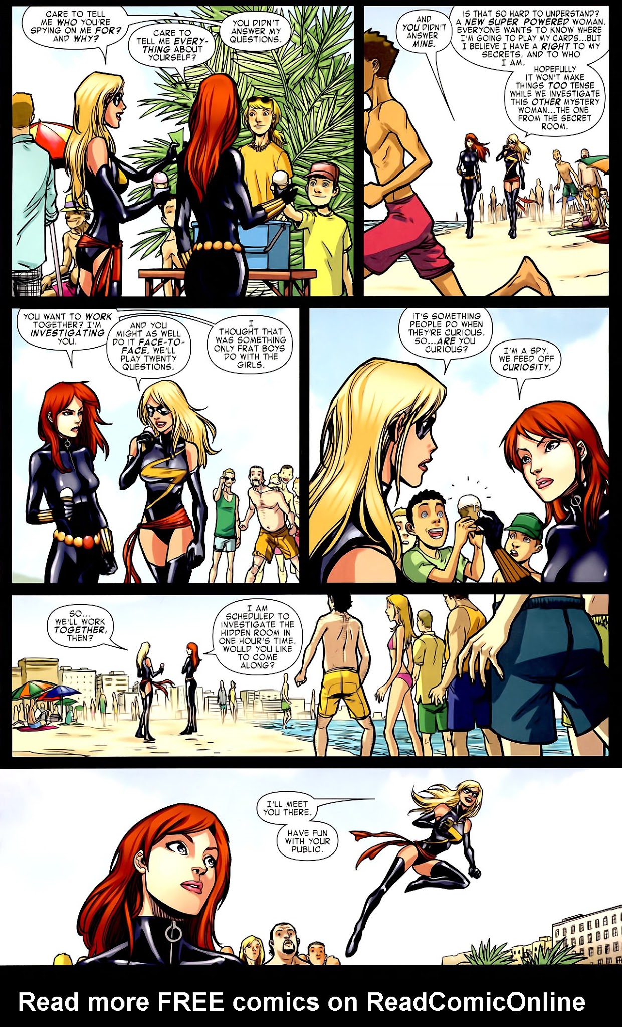 Read online Black Widow & The Marvel Girls comic -  Issue #3 - 13