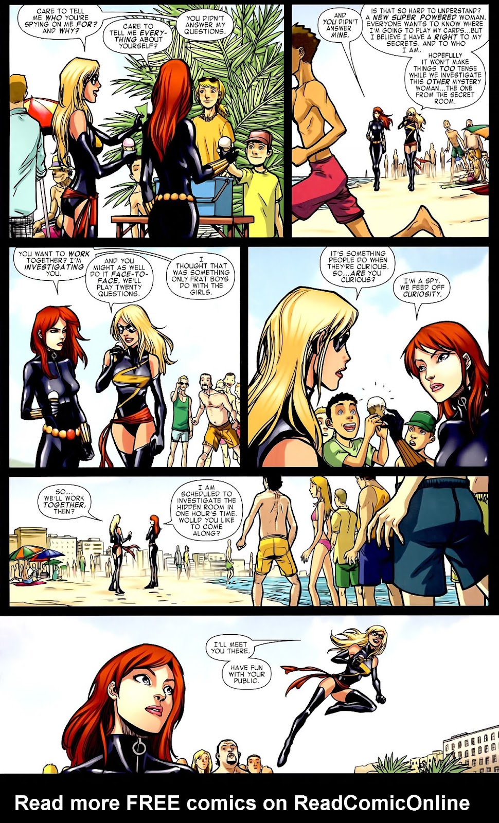 Black Widow & The Marvel Girls issue 3 - Page 13