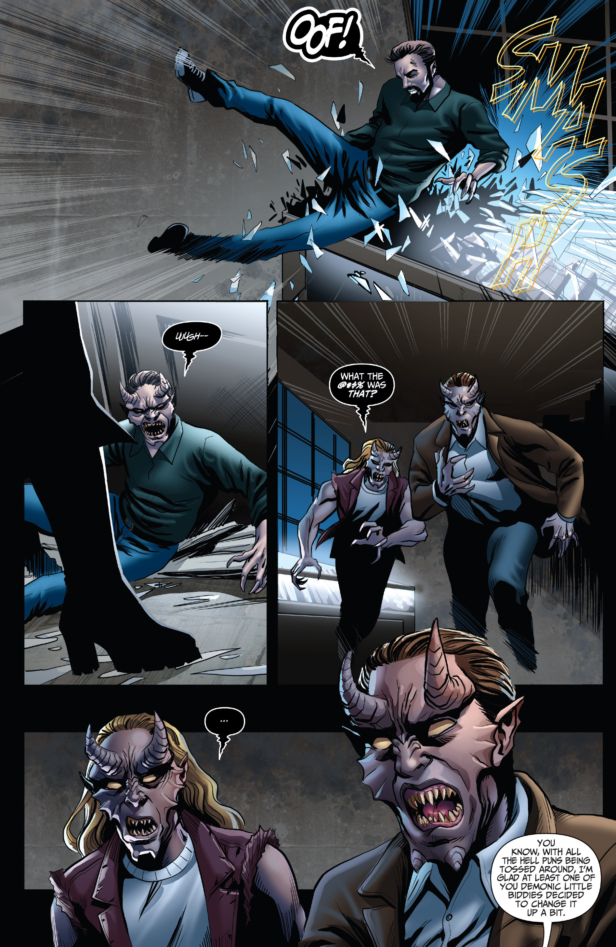 Read online Van Helsing vs. Dracula's Daughter comic -  Issue #1 - 9