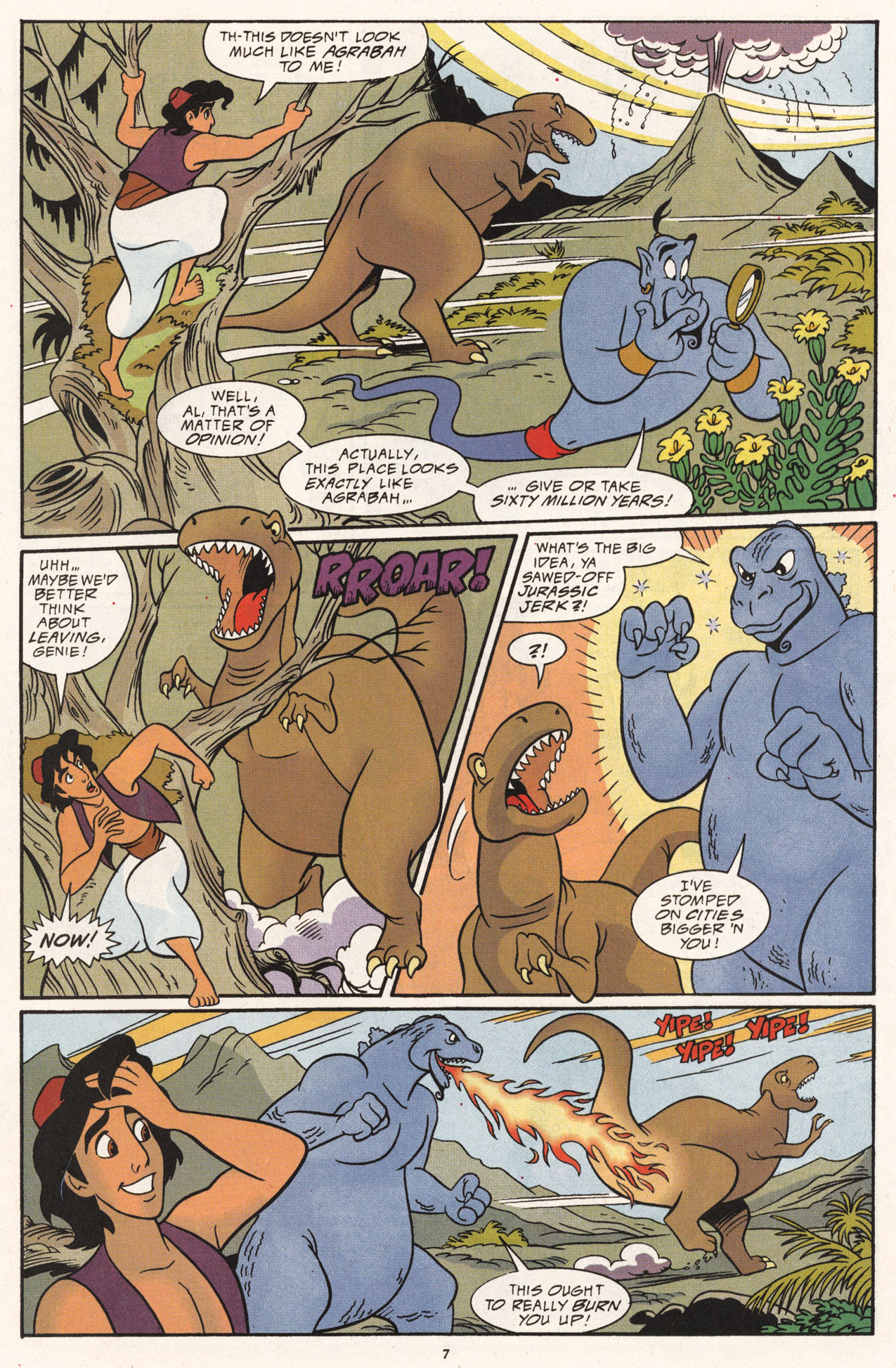 Read online Disney's Aladdin comic -  Issue #6 - 9