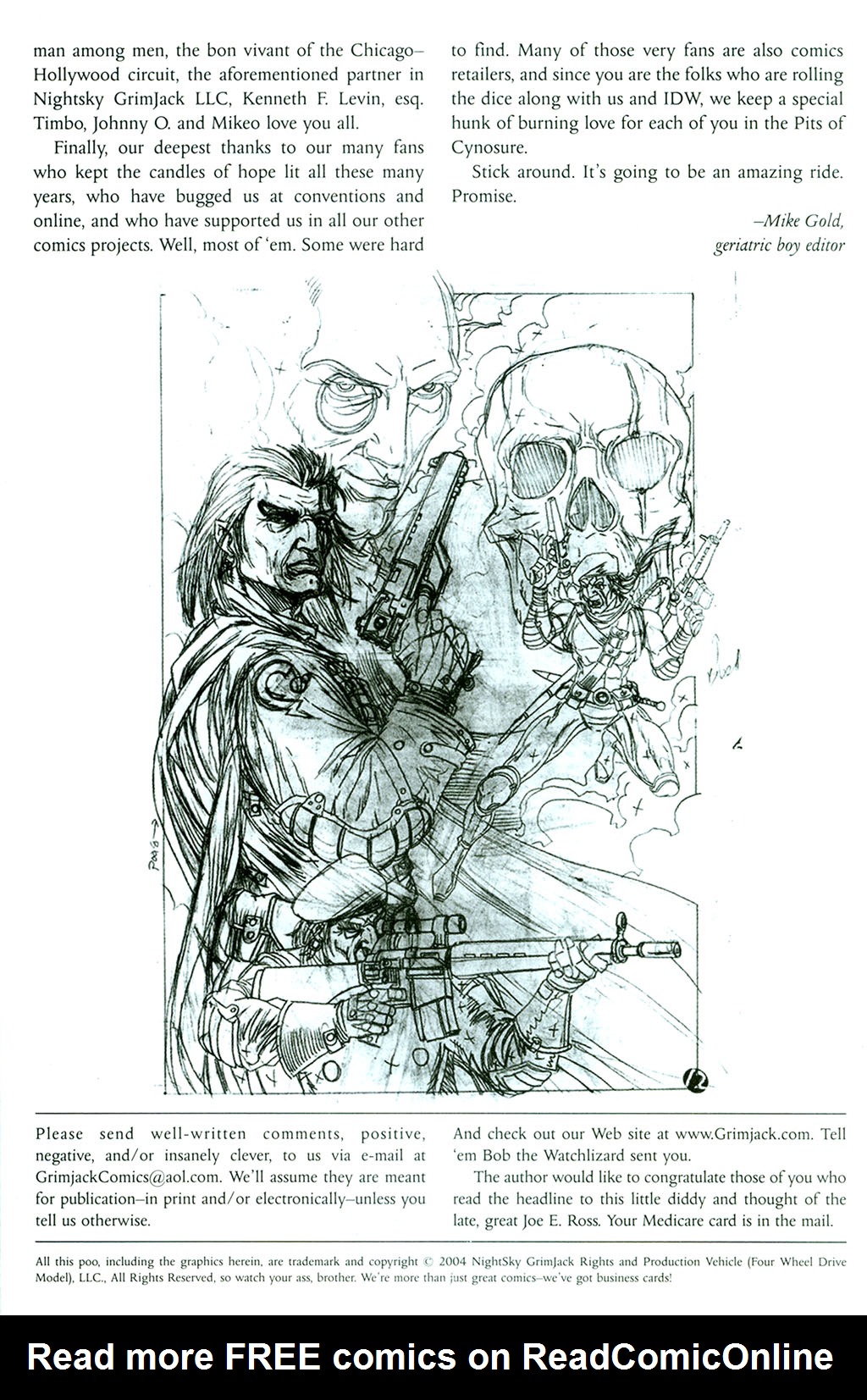 Read online Grimjack: Killer Instinct comic -  Issue # _Ashcan Edition - 18