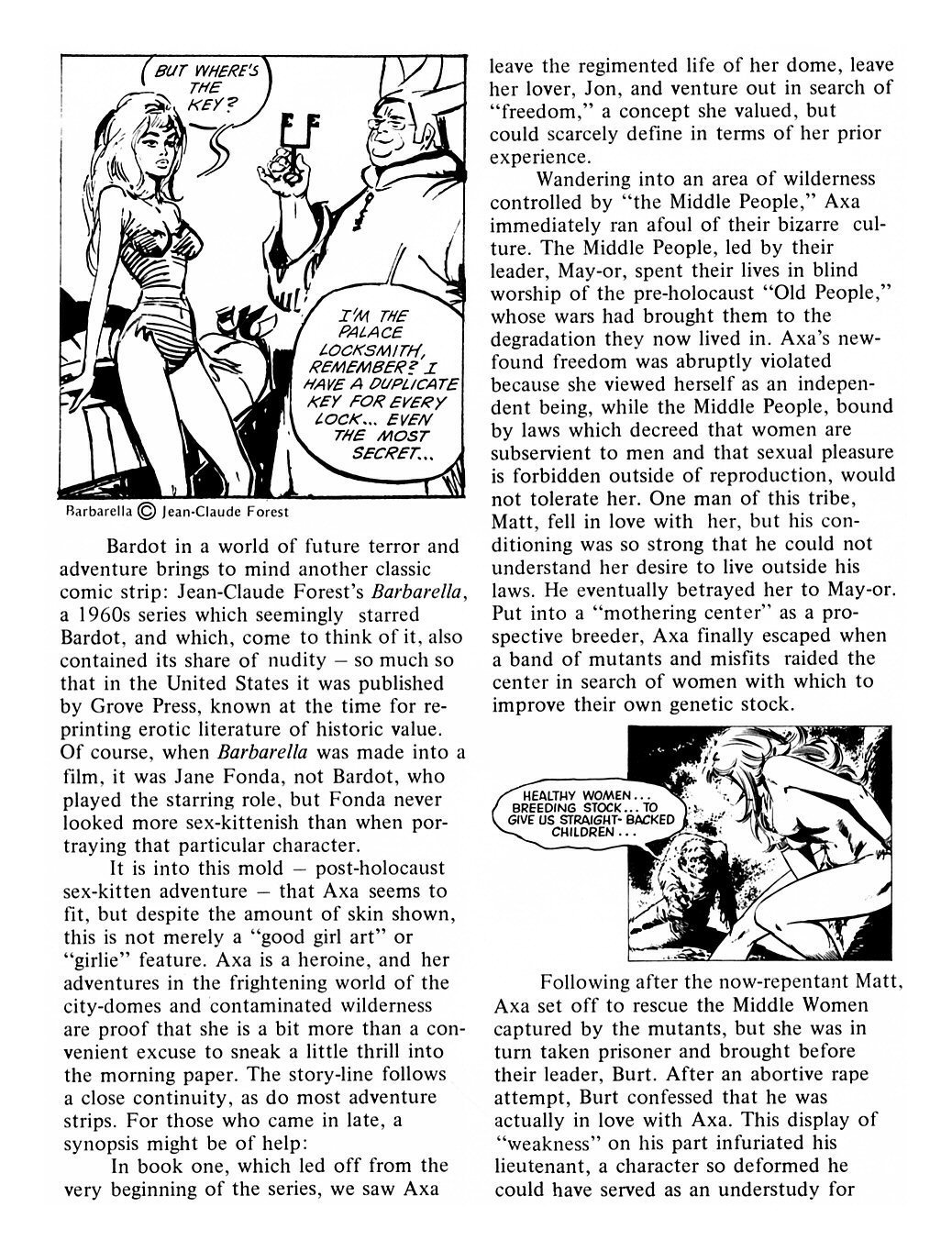 Read online Axa comic -  Issue #2 - 5