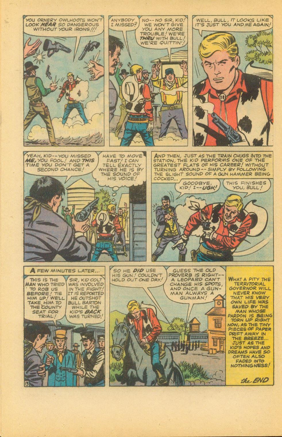 Read online Kid Colt Outlaw comic -  Issue #199 - 25