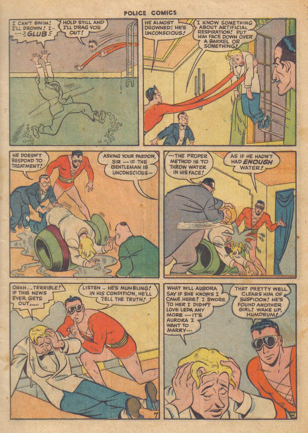 Read online Police Comics comic -  Issue #62 - 9
