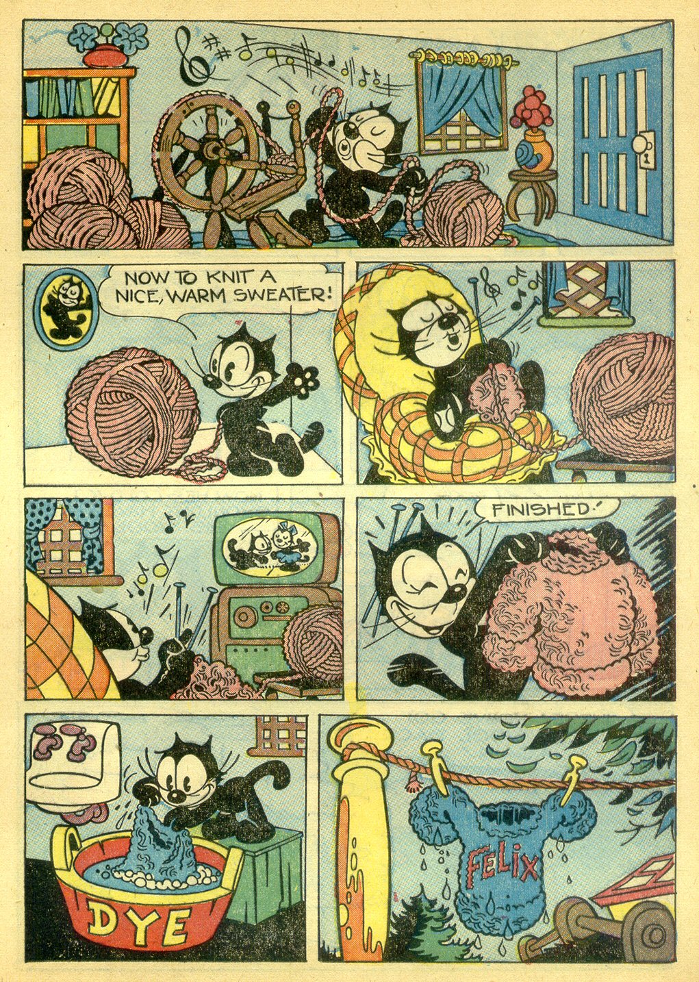 Read online Felix the Cat (1948) comic -  Issue #3 - 19