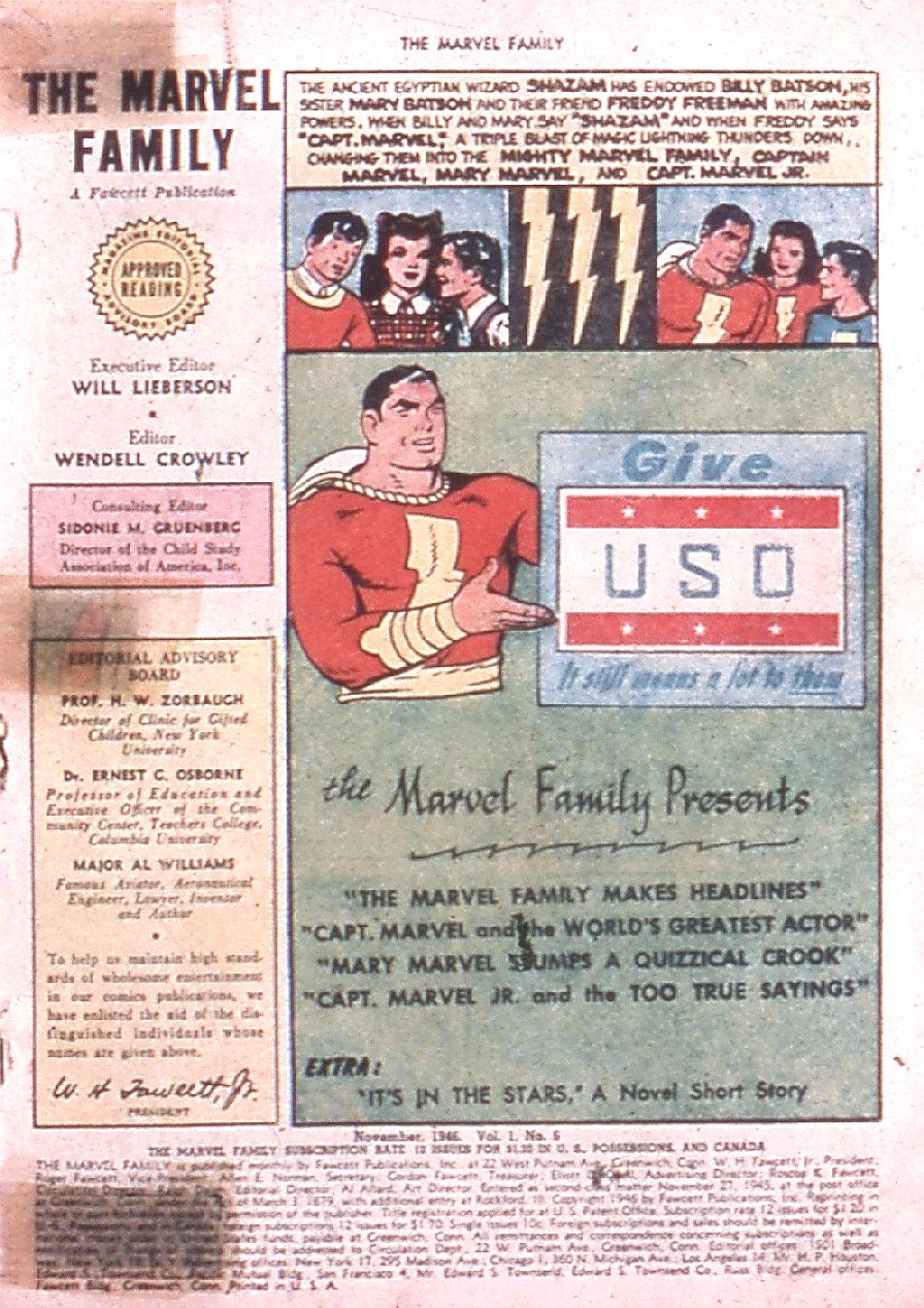 Read online The Marvel Family comic -  Issue #6 - 3