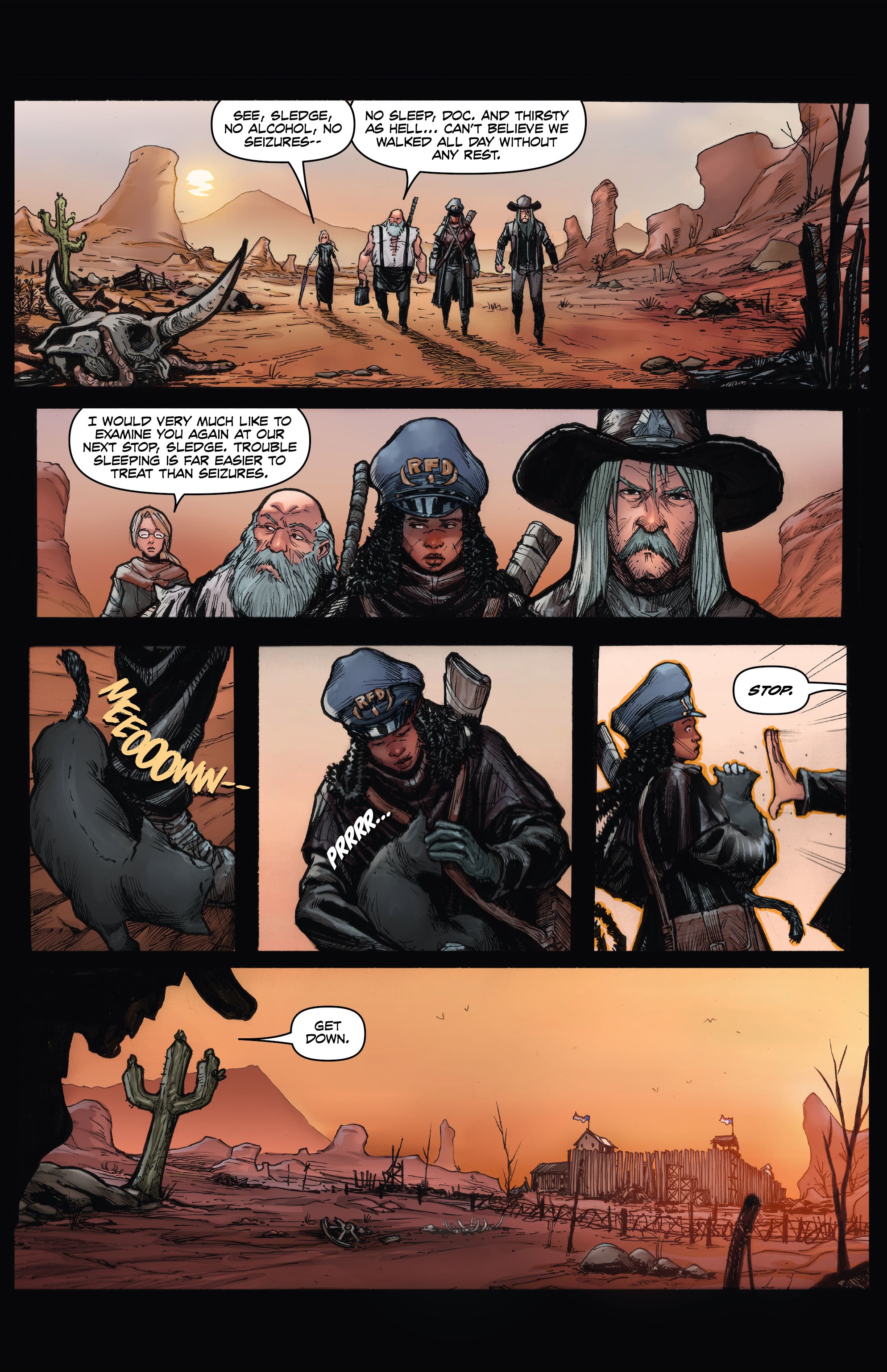 Read online The Few and Cursed: Shadow Nation comic -  Issue # TPB - 50