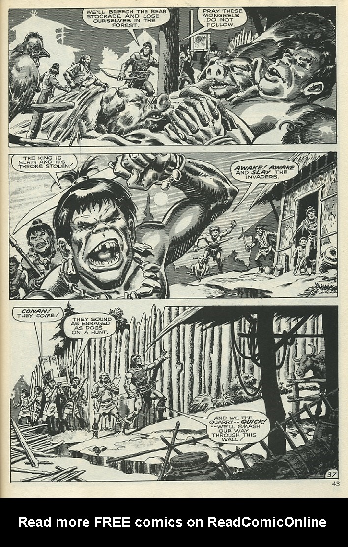 Read online The Savage Sword Of Conan comic -  Issue #137 - 44