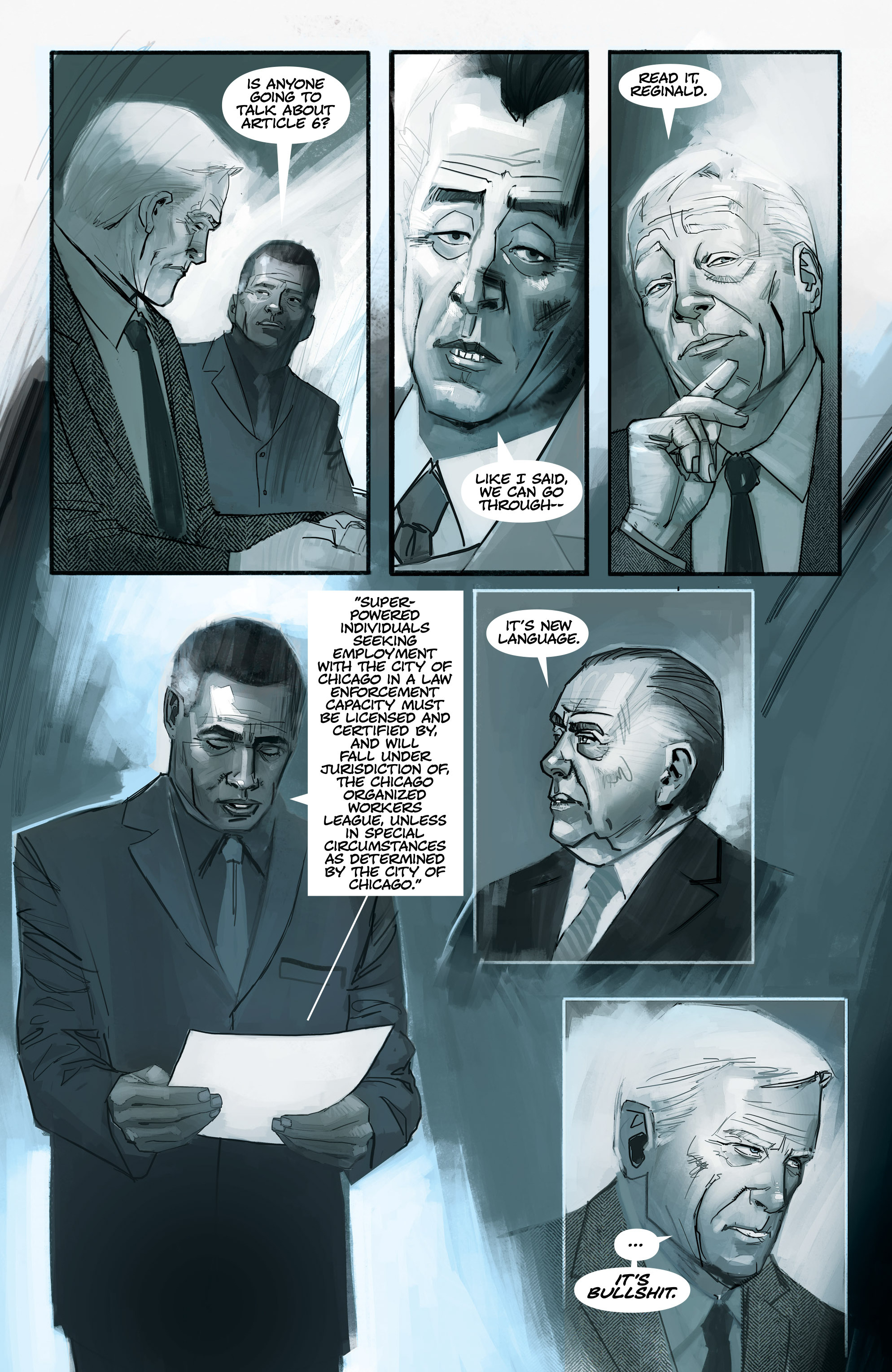 Read online C.O.W.L. comic -  Issue #3 - 9