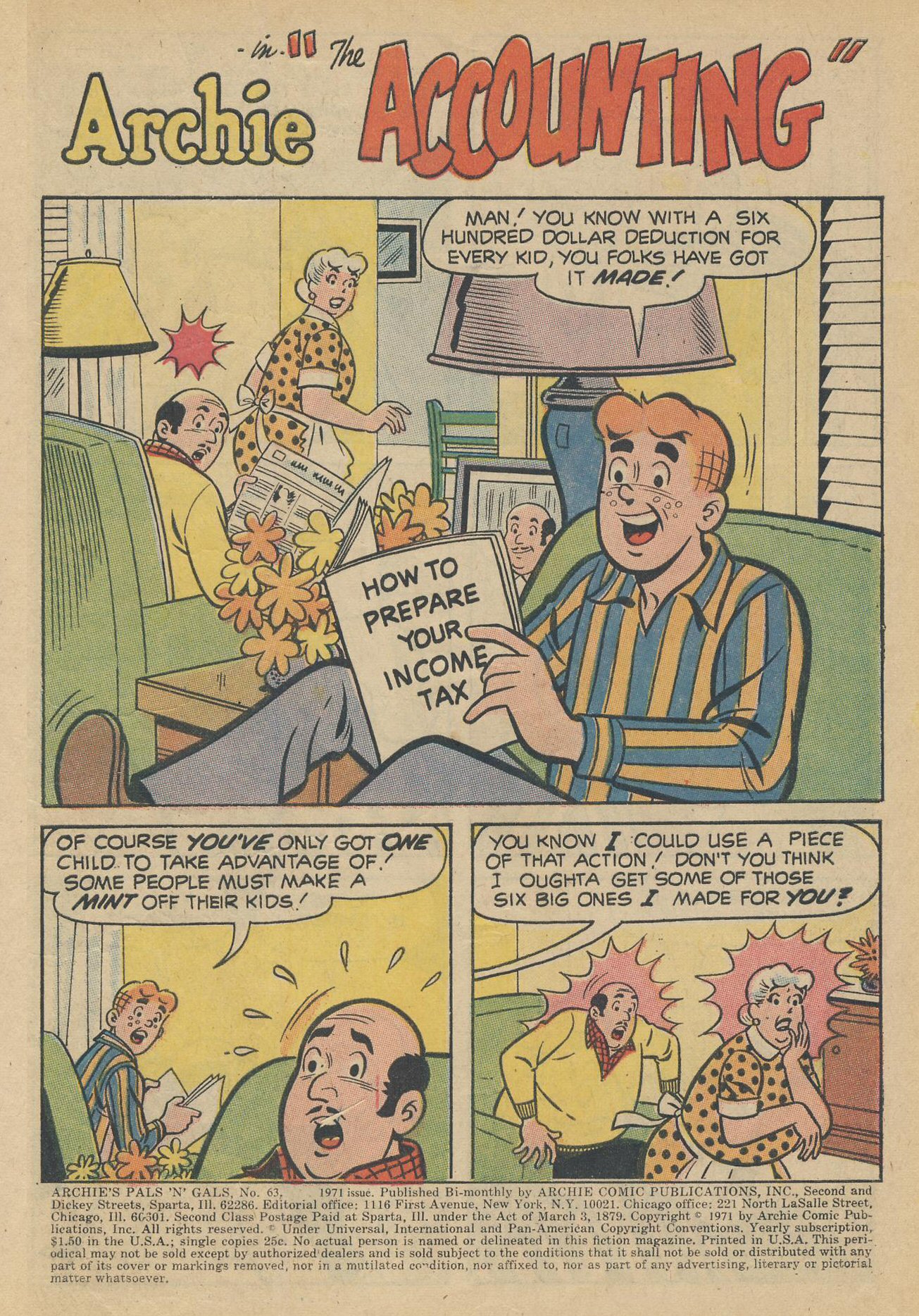 Read online Archie's Pals 'N' Gals (1952) comic -  Issue #63 - 3