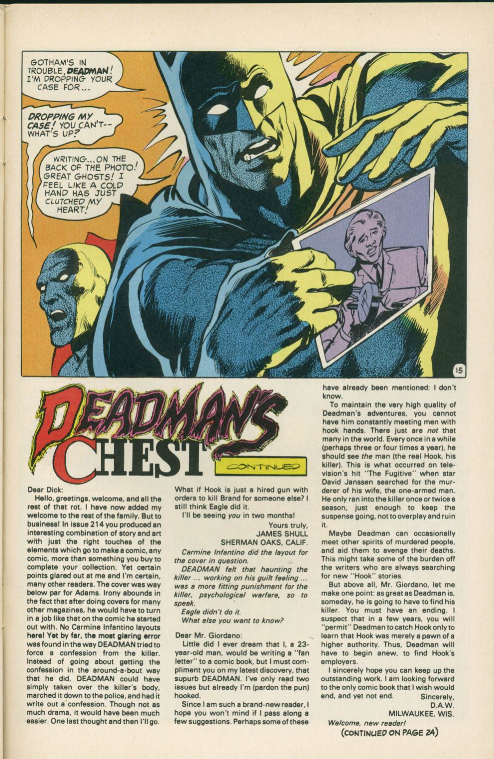 Read online Deadman (1985) comic -  Issue #5 - 32