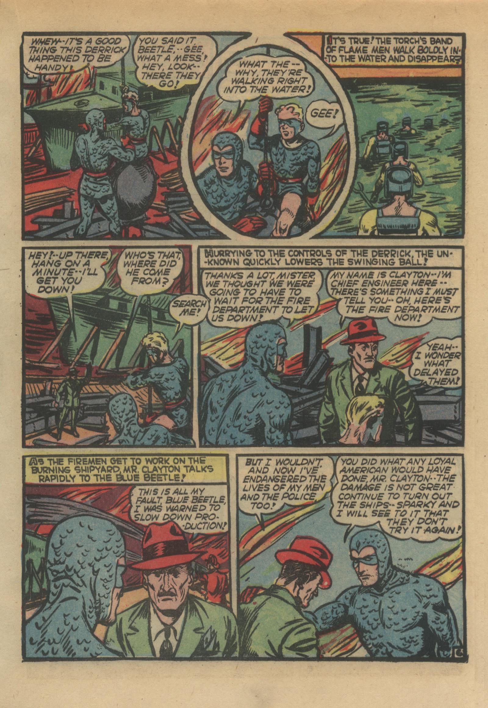 Read online The Blue Beetle comic -  Issue #16 - 25
