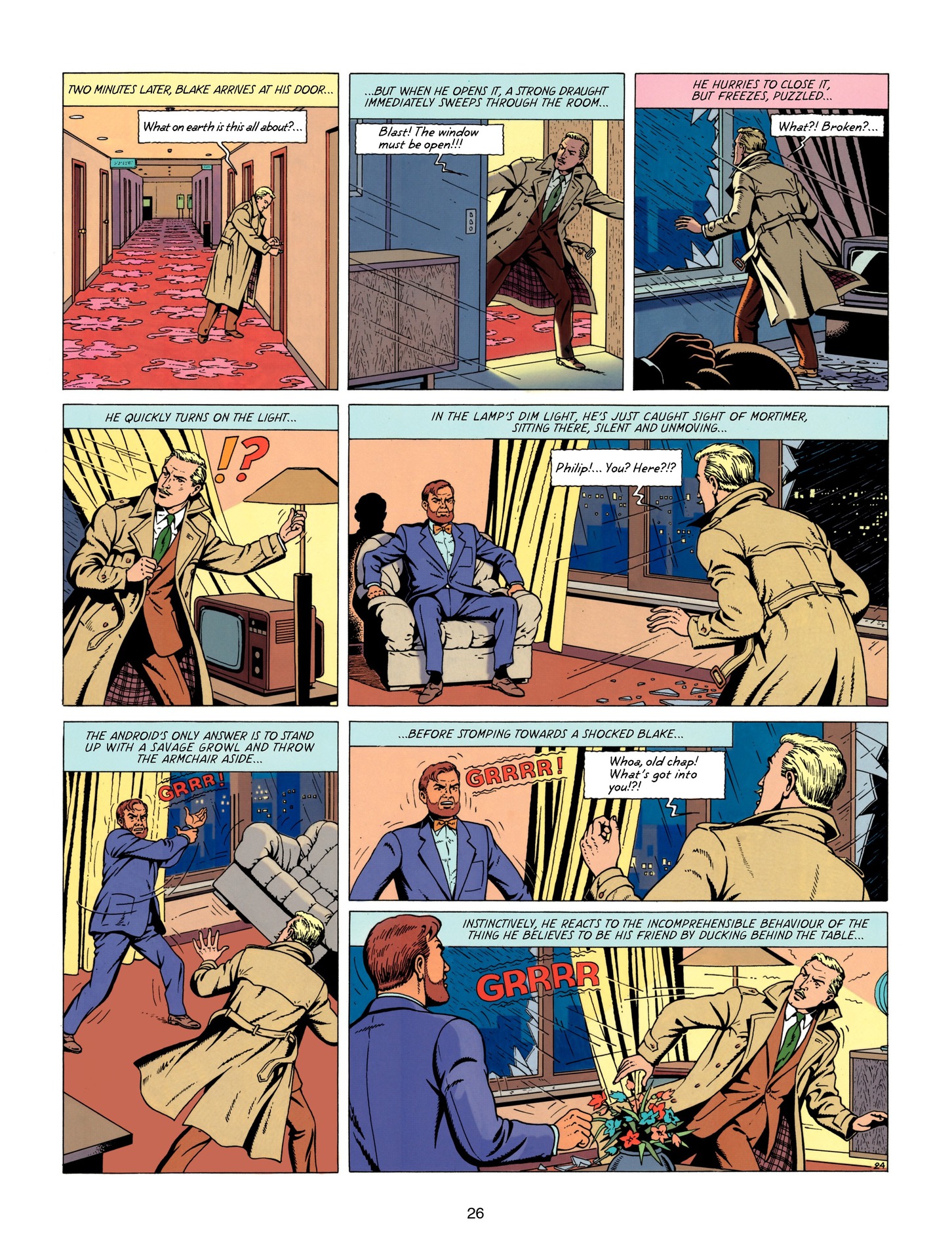 Read online Blake & Mortimer comic -  Issue #23 - 28
