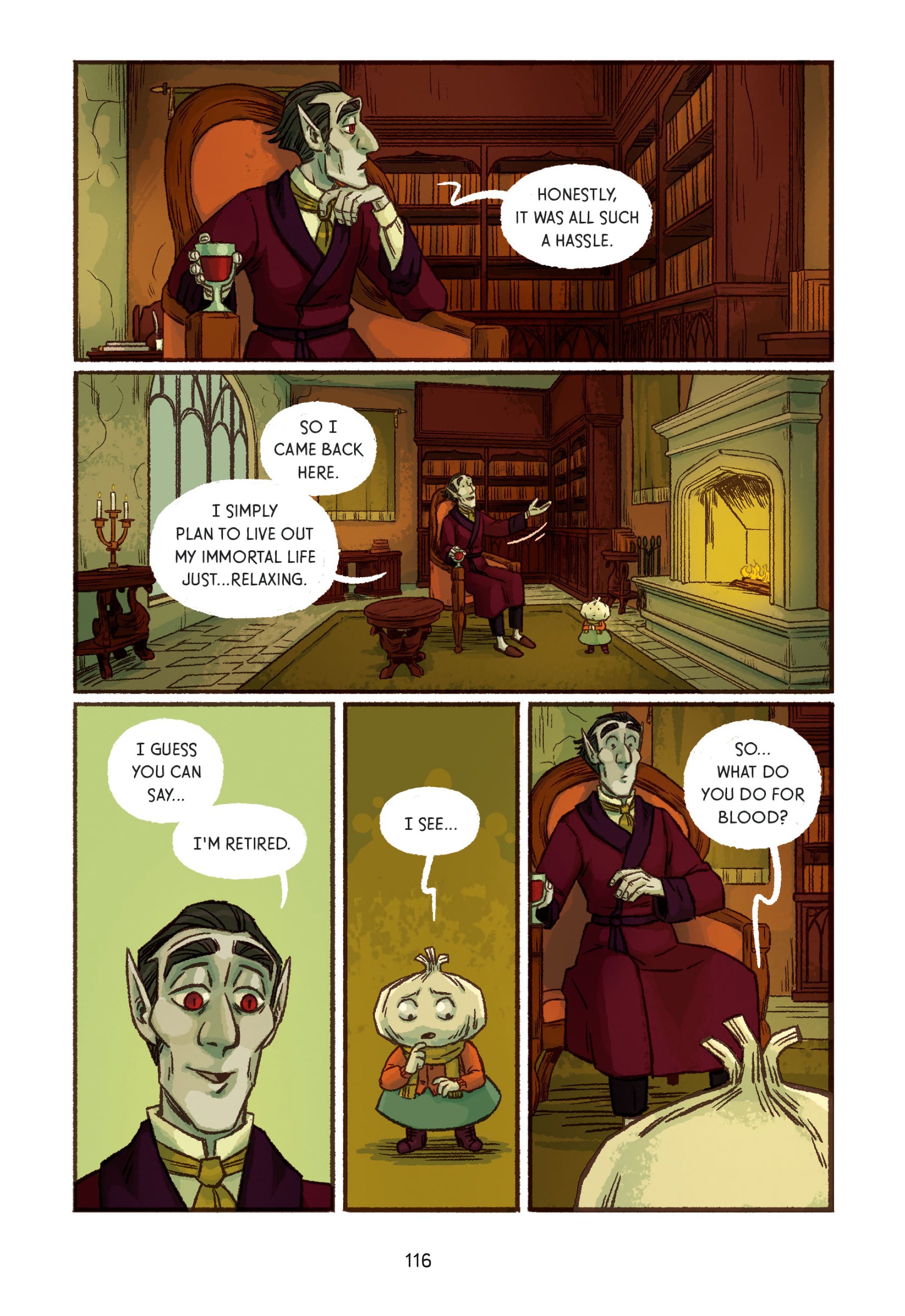 Read online Garlic and the Vampire comic -  Issue # TPB (Part 2) - 22