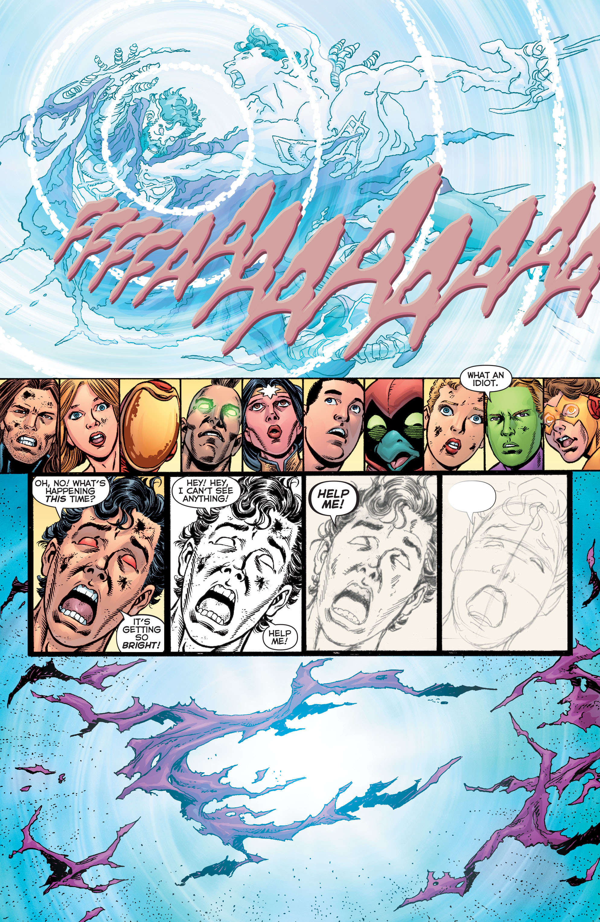 Read online Final Crisis: Legion of Three Worlds comic -  Issue #5 - 19