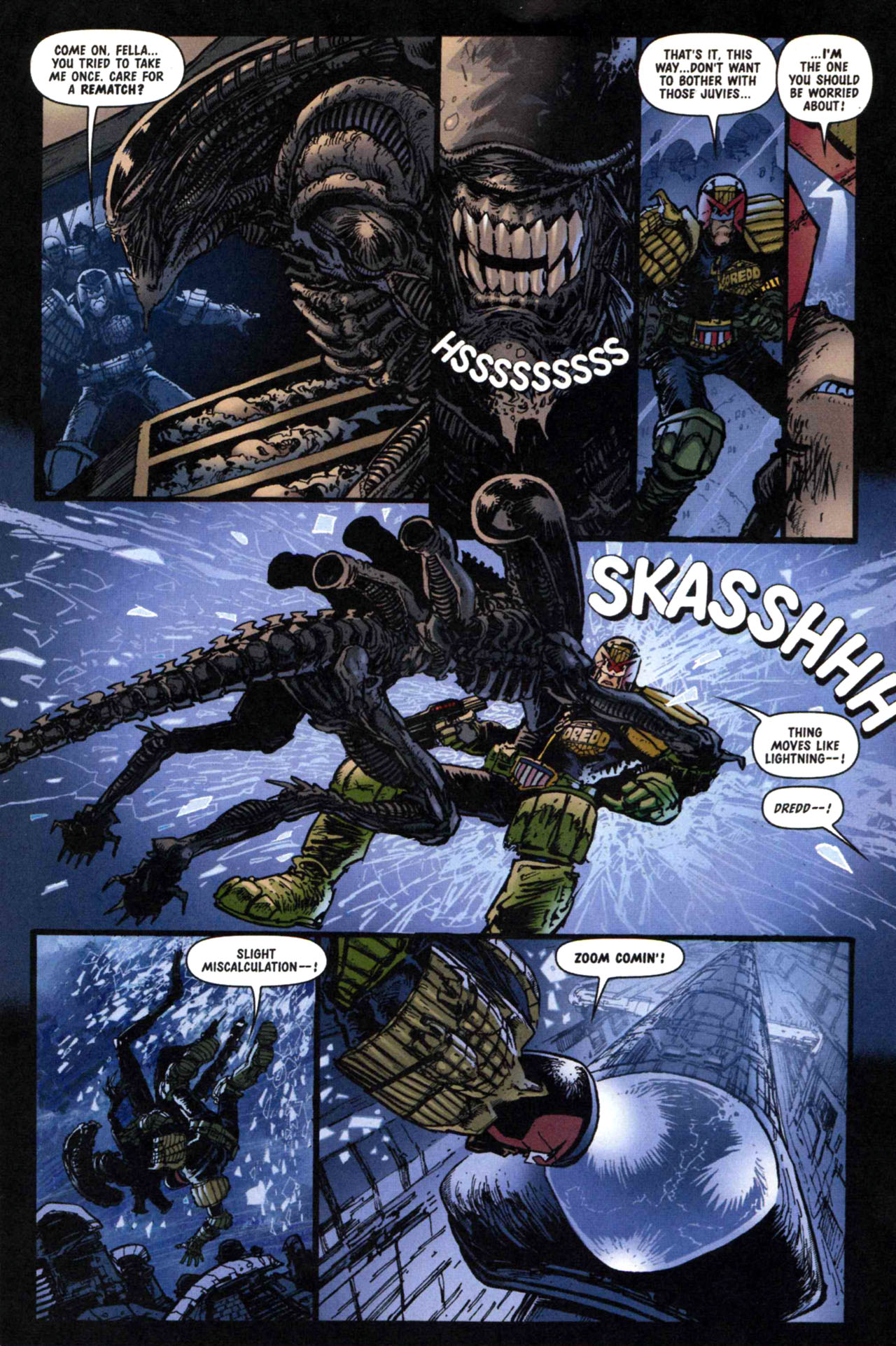 Read online Judge Dredd Vs. Aliens:  Incubus comic -  Issue #2 - 14