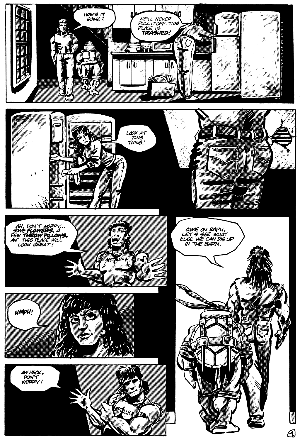 Read online Tales of the Teenage Mutant Ninja Turtles comic -  Issue #1 - 7