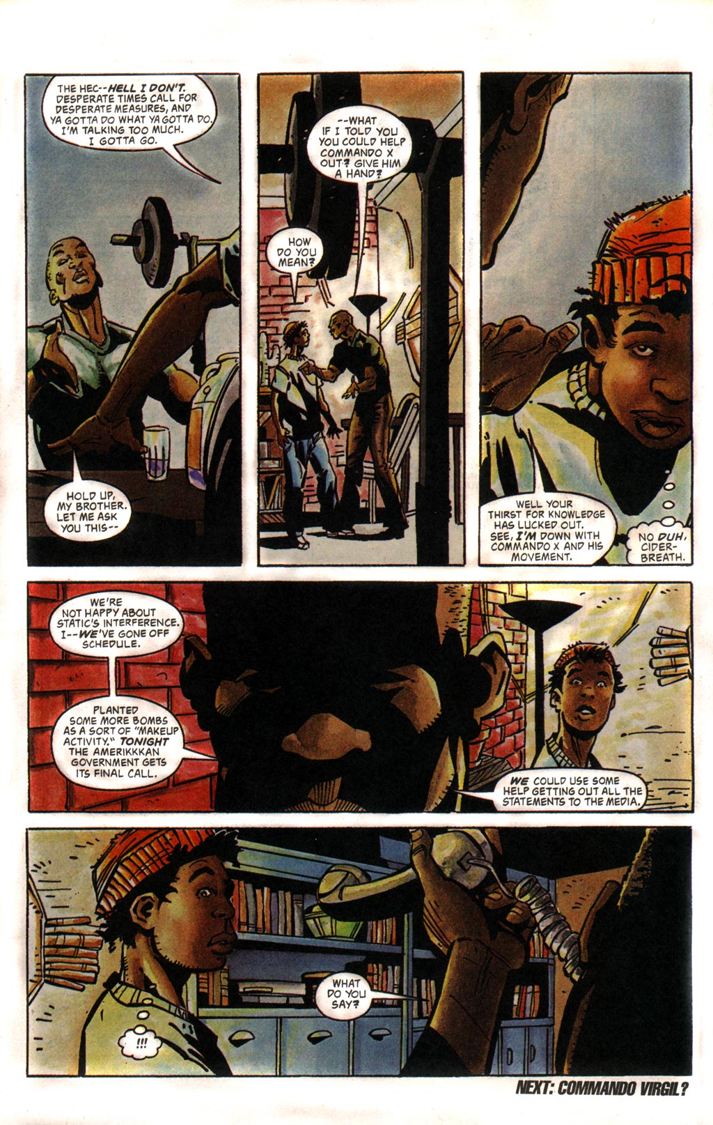 Read online Static comic -  Issue #6 - 22