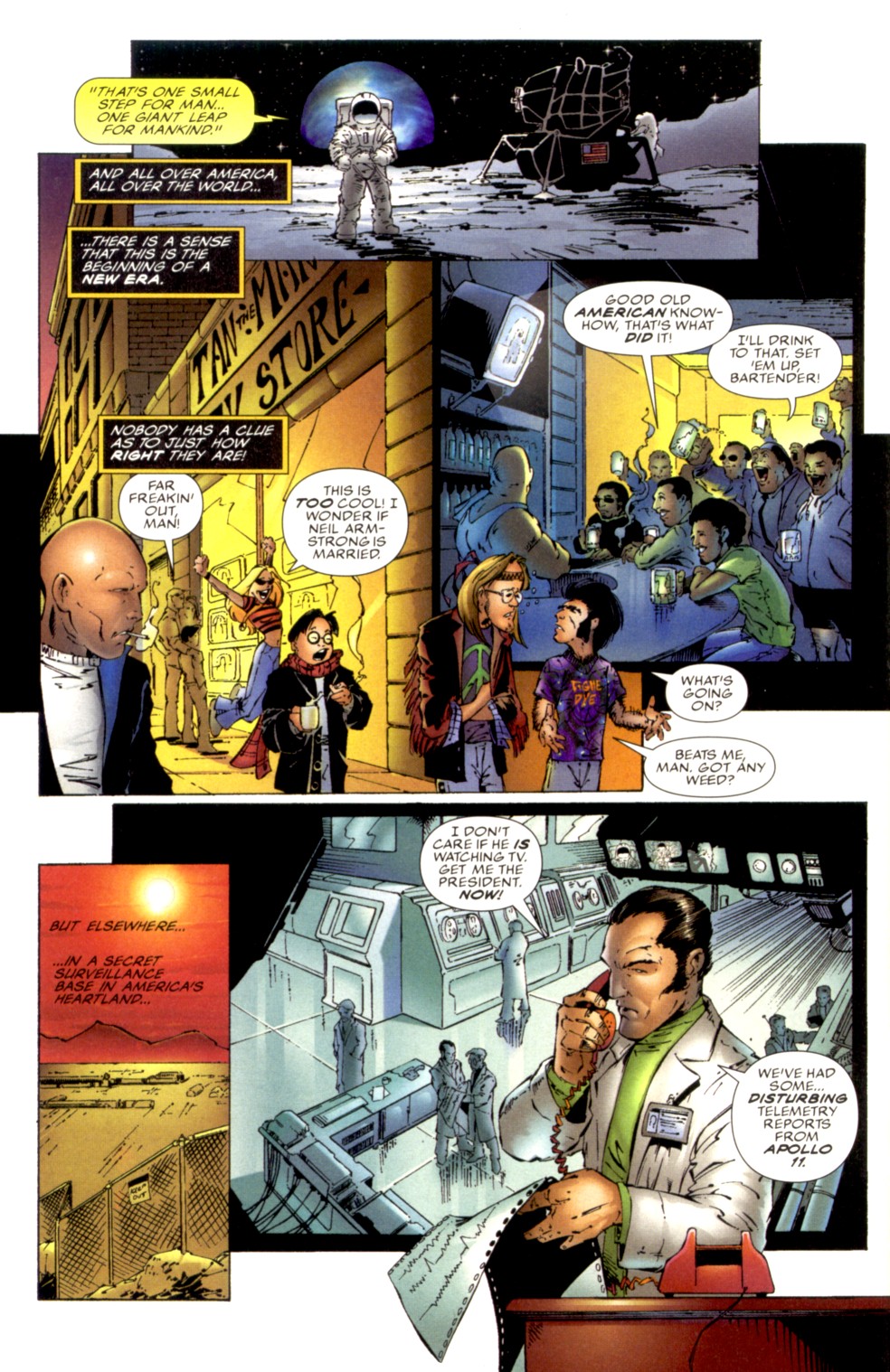 Read online Weapon Zero (1995) comic -  Issue #1 - 9