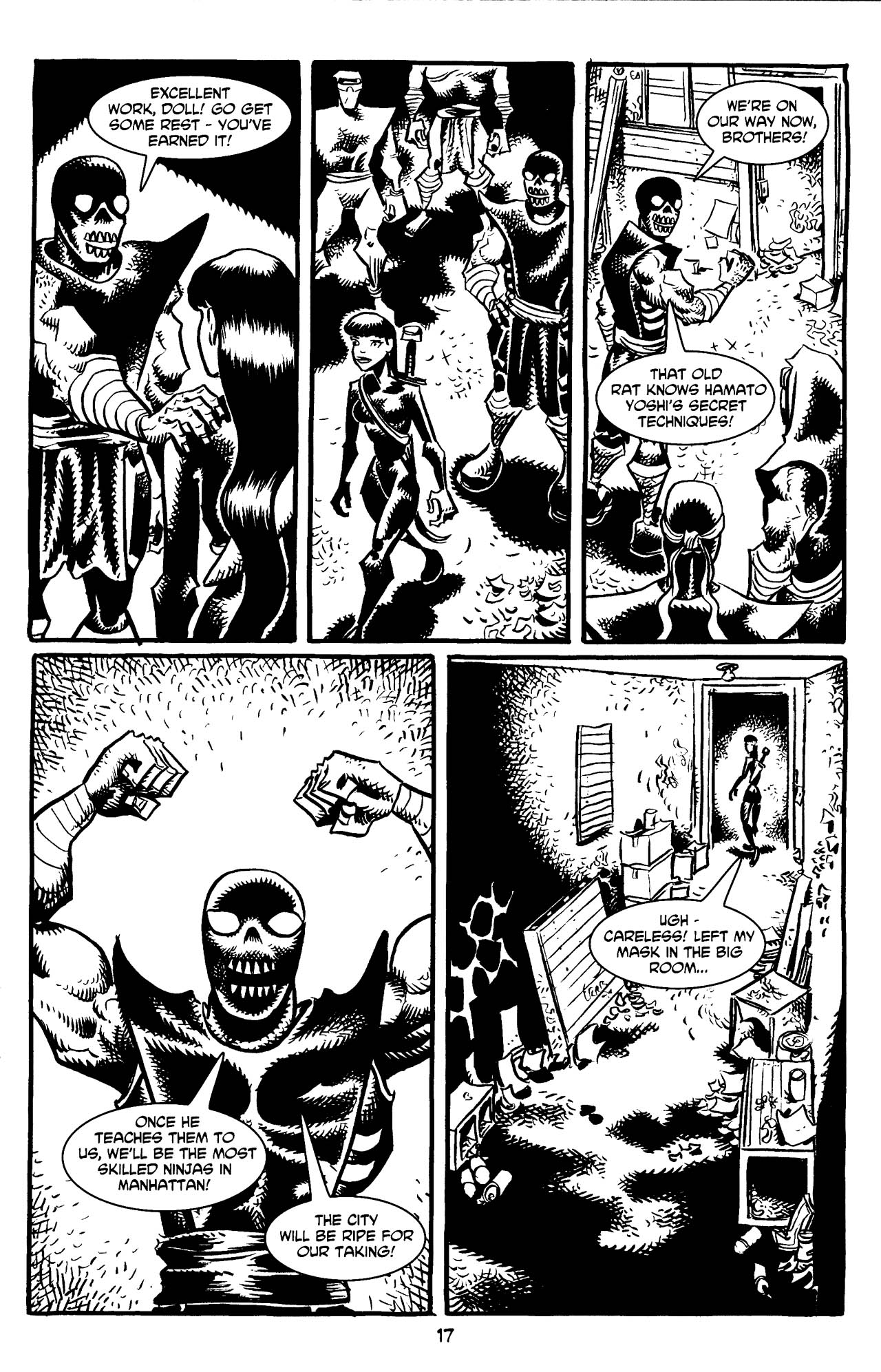 Read online Tales of the TMNT comic -  Issue #34 - 21