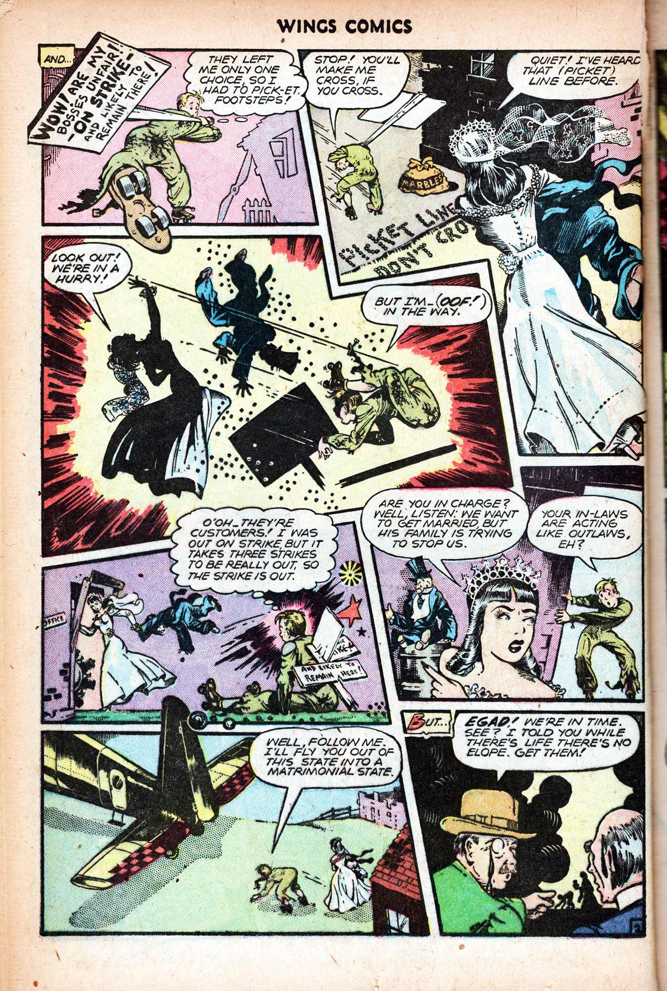 Read online Wings Comics comic -  Issue #80 - 20