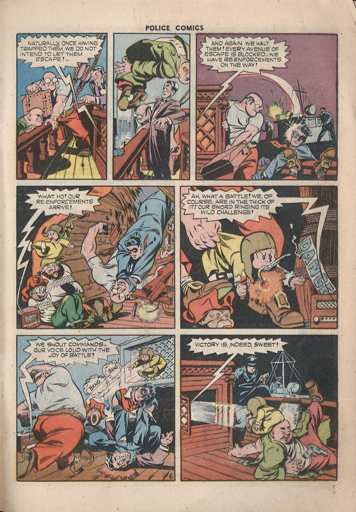 Read online Police Comics comic -  Issue #95 - 25