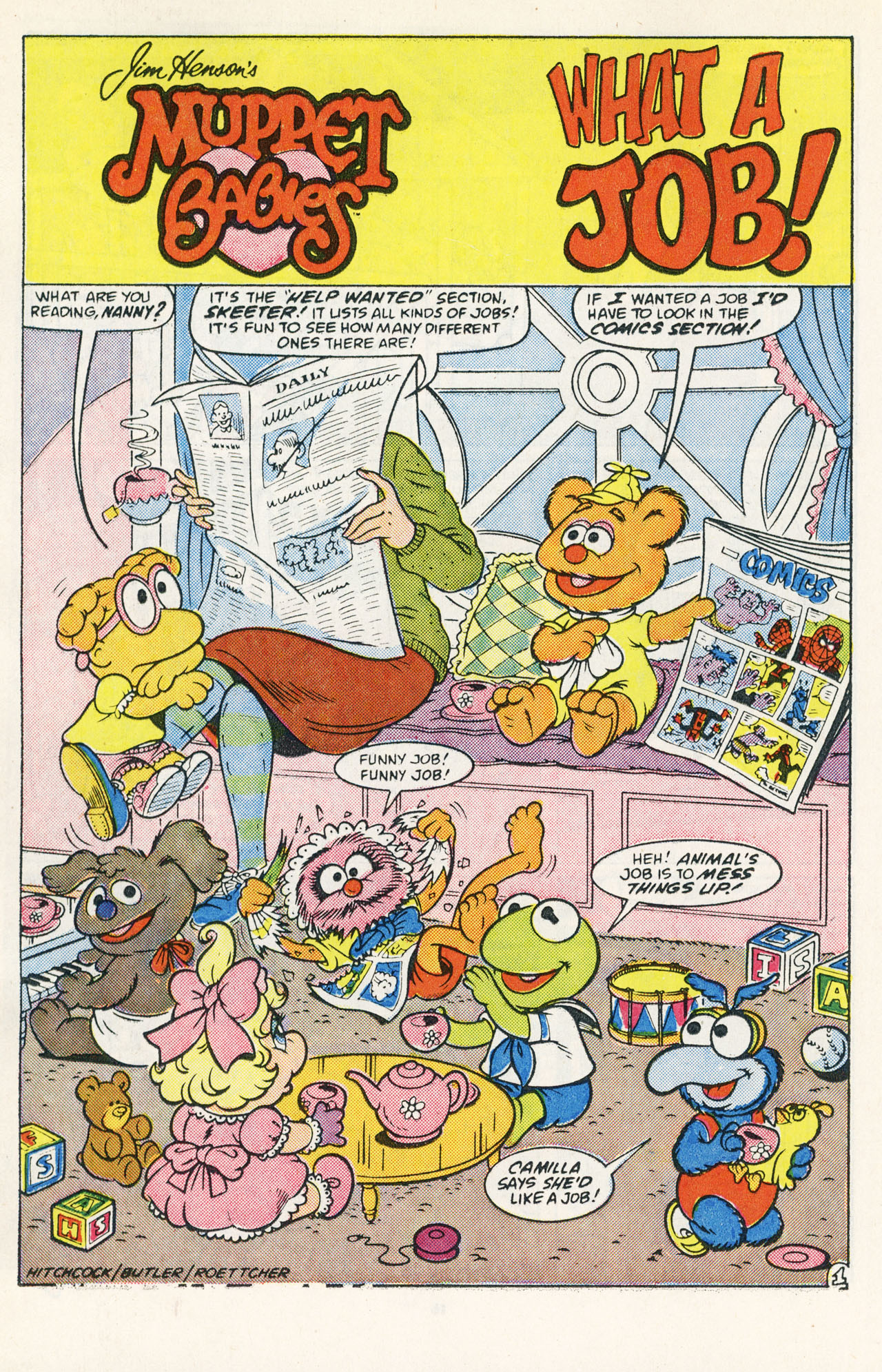 Read online Muppet Babies comic -  Issue #26 - 18