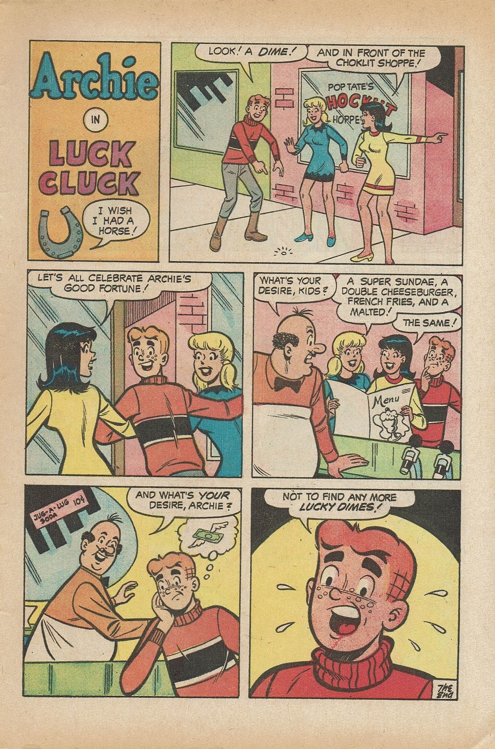 Read online Archie's Joke Book Magazine comic -  Issue #132 - 5