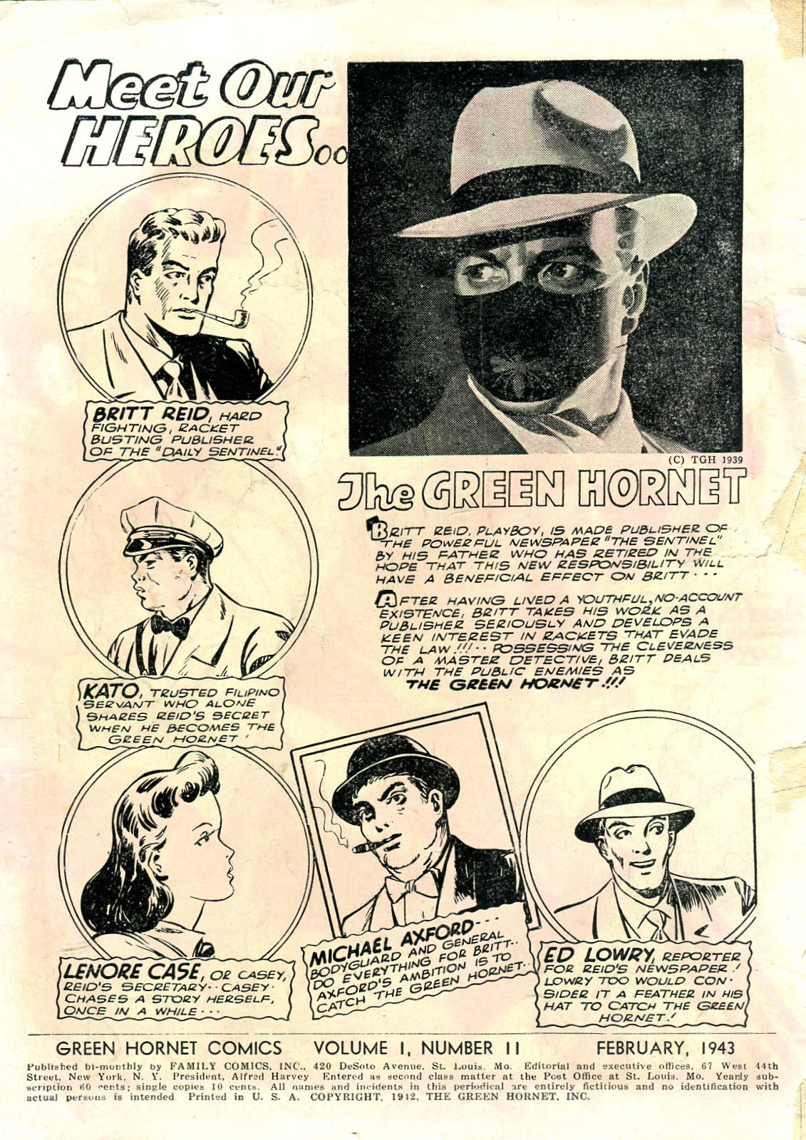 Green Hornet Comics issue 11 - Page 3