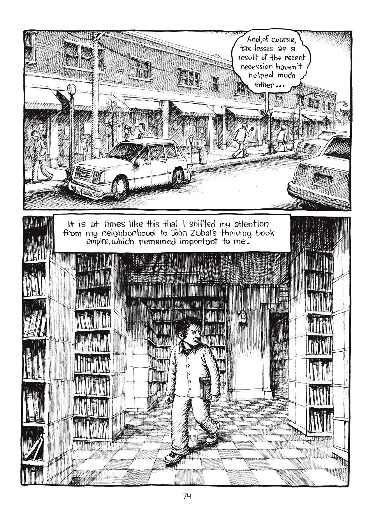 Read online Harvey Pekar's Cleveland comic -  Issue # TPB - 75
